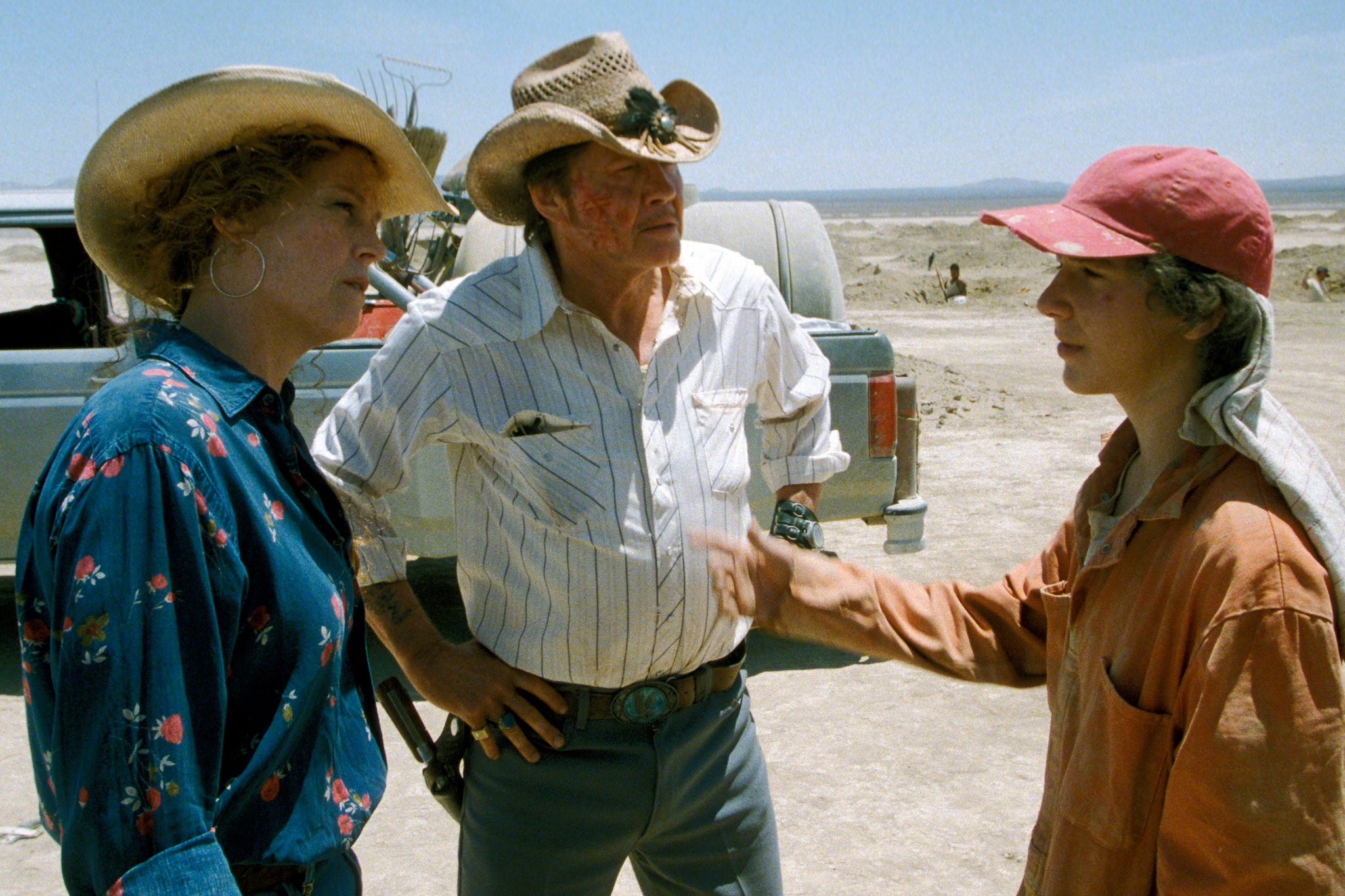 LaBeouf mit Weaver und Jon Voight in Holes