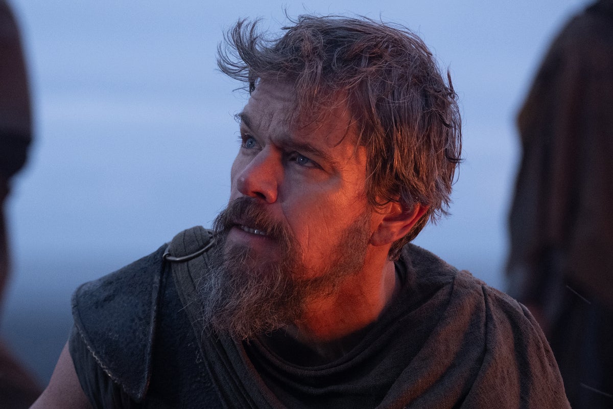Matt Damon says his new film “The Odyssey” is his most challenging project