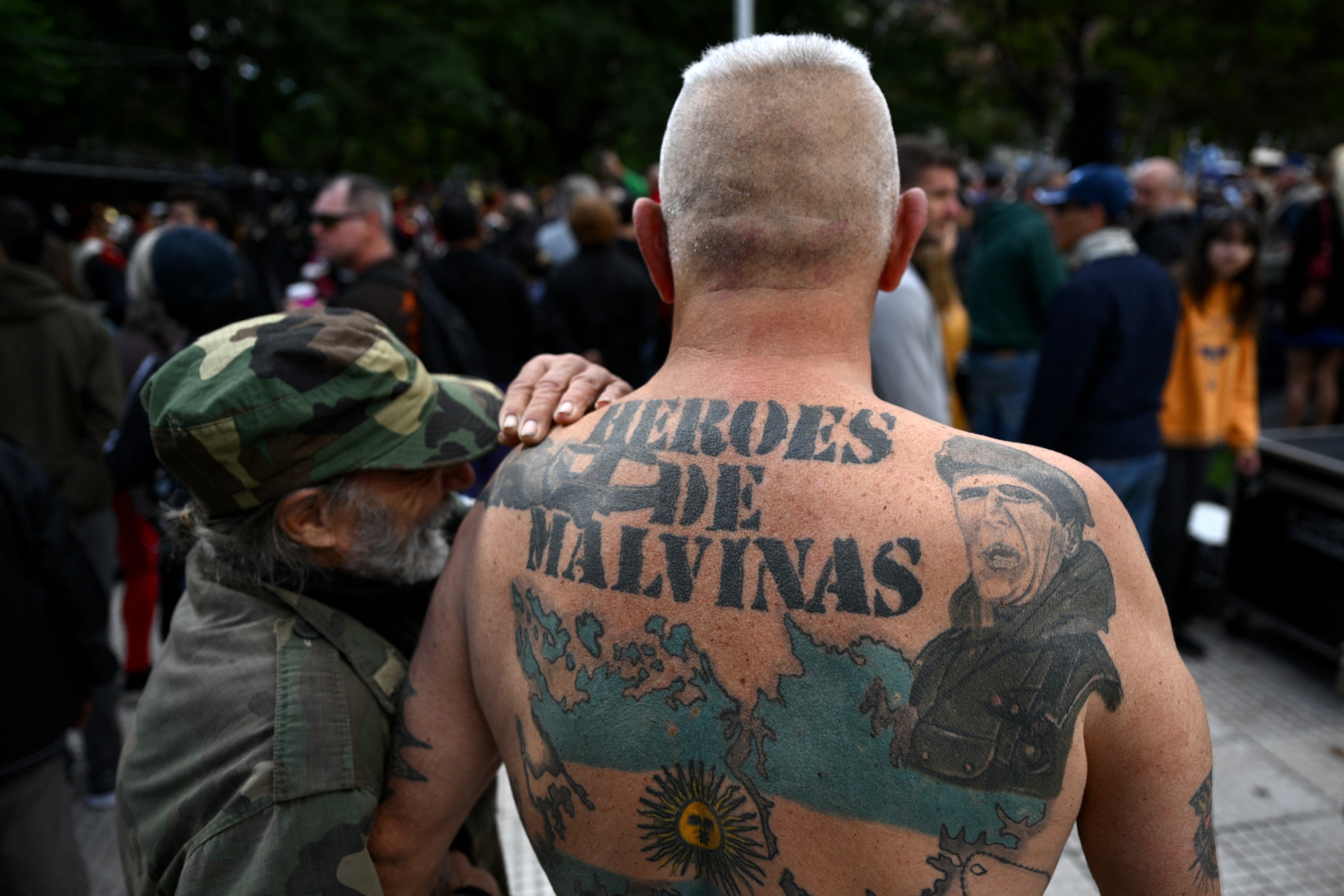 The Falklands war still plays a huge role in the Argentine national consciousness (AFP/Getty)