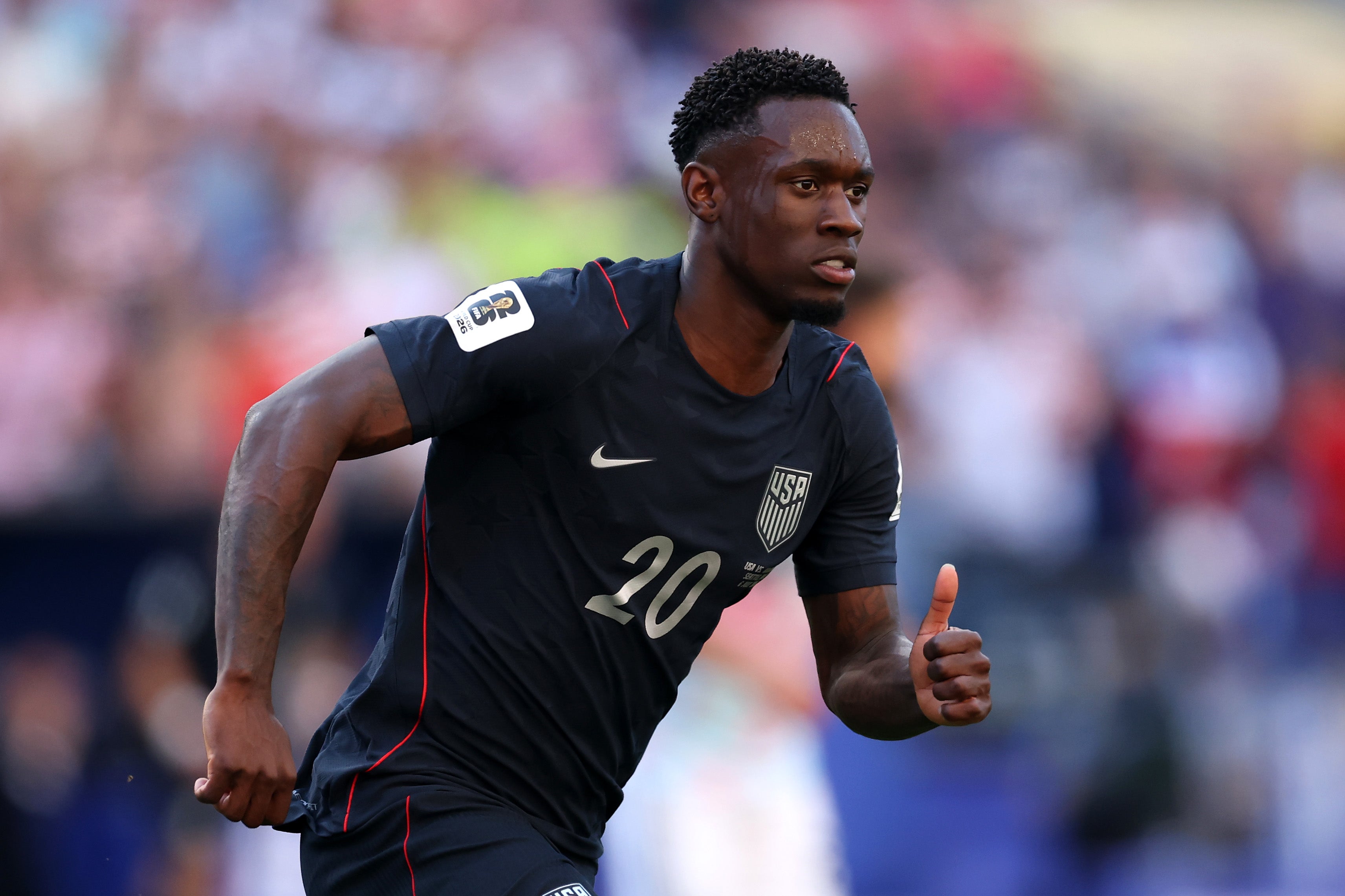 Folarin Balogun had his World Cup ban suspended
