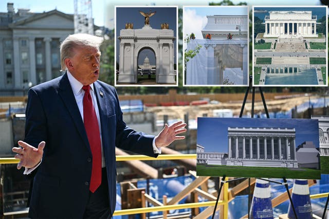Перетворення Вашингтона Трампом за $1,2 млрд: тенти, золото і витрати платників податків