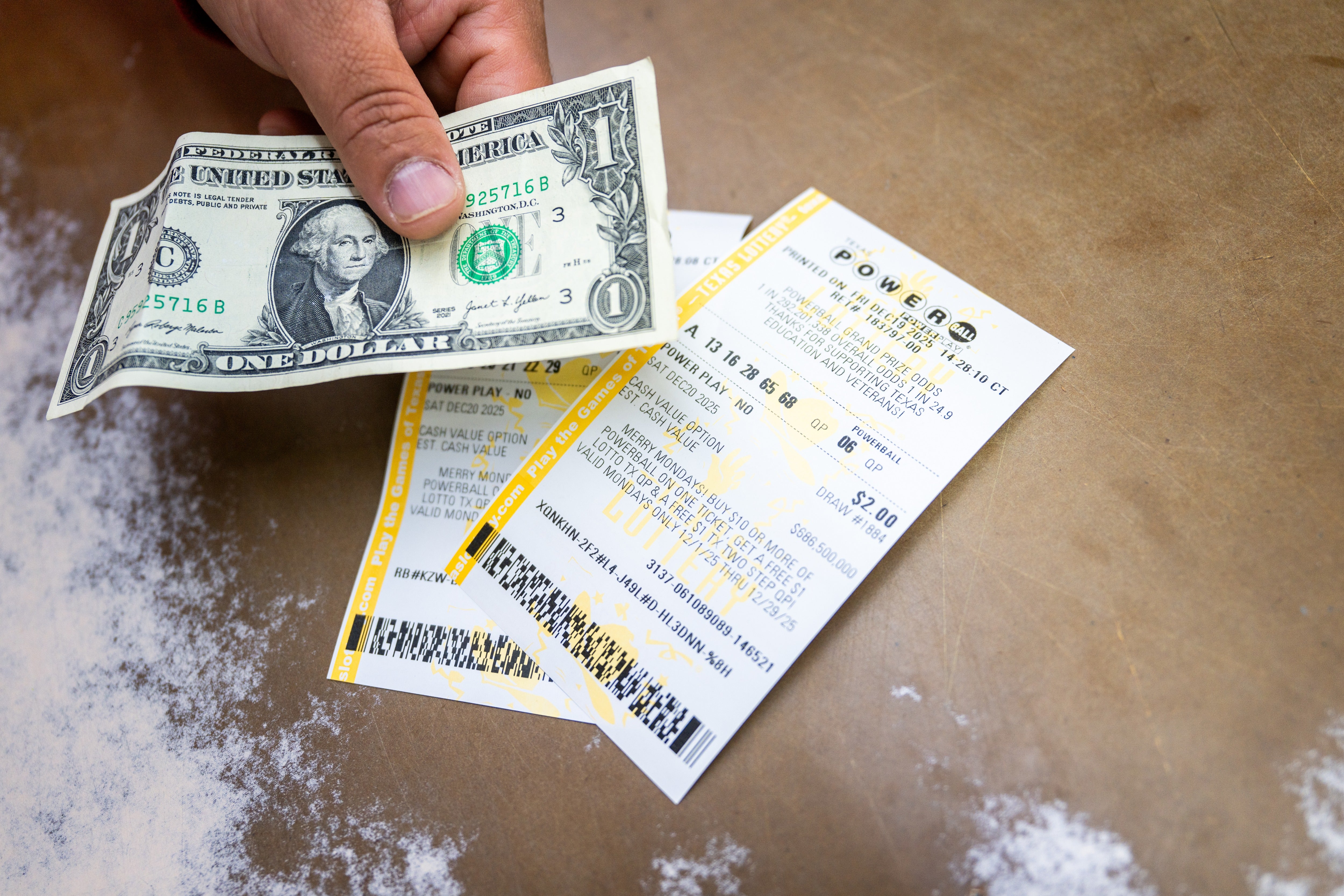 Monday's prize stands as the eighth-largest Powerball jackpot since the Powerball game launched in 1992