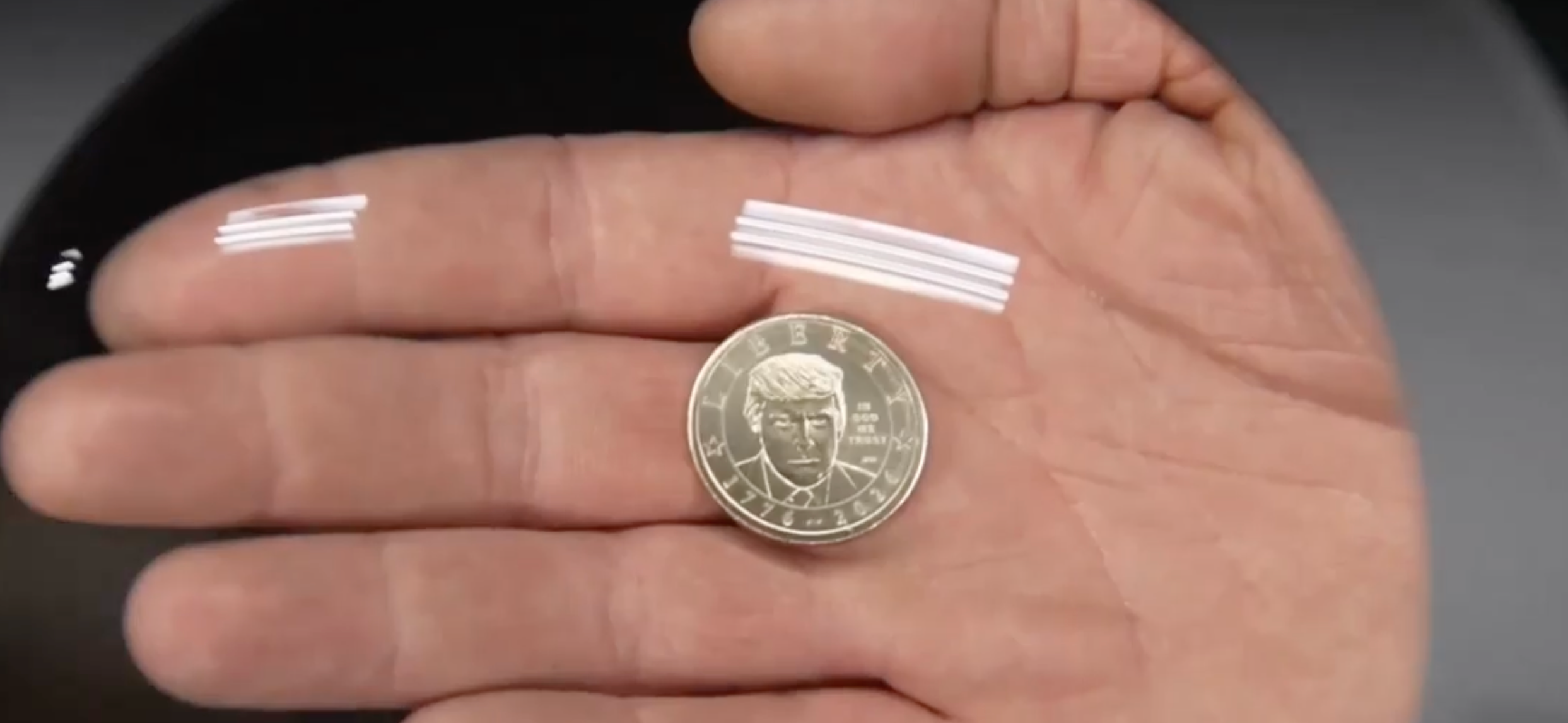 President Donald Trump’s face will appear on a $1 coin issued under legislation to mark America’s 250th anniversary