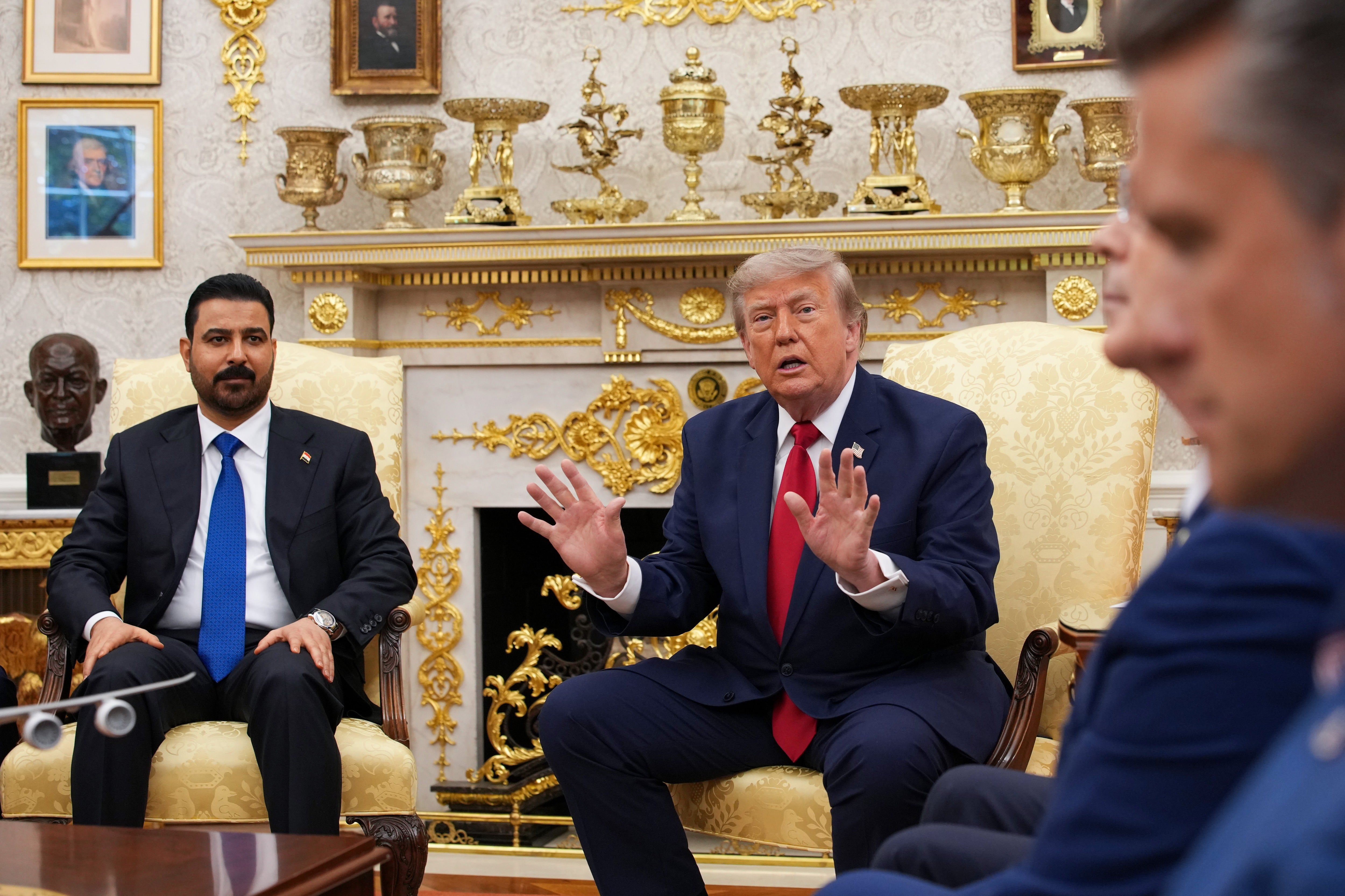 'Our country has to shape up,' Trump said during an Oval Office event Tuesday. 'That's what we're going to be talking about Thursday…because without free and fair elections, you don't have a country’