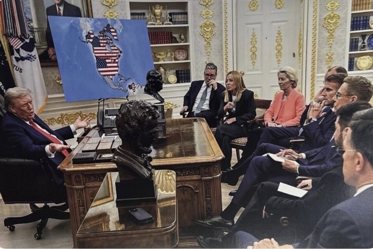 Trump makes fresh threats to Canada and Greenland with provocative photo on his social media platform Trump makes fresh threats to Canada and Greenland with provocative photo on his social media platform