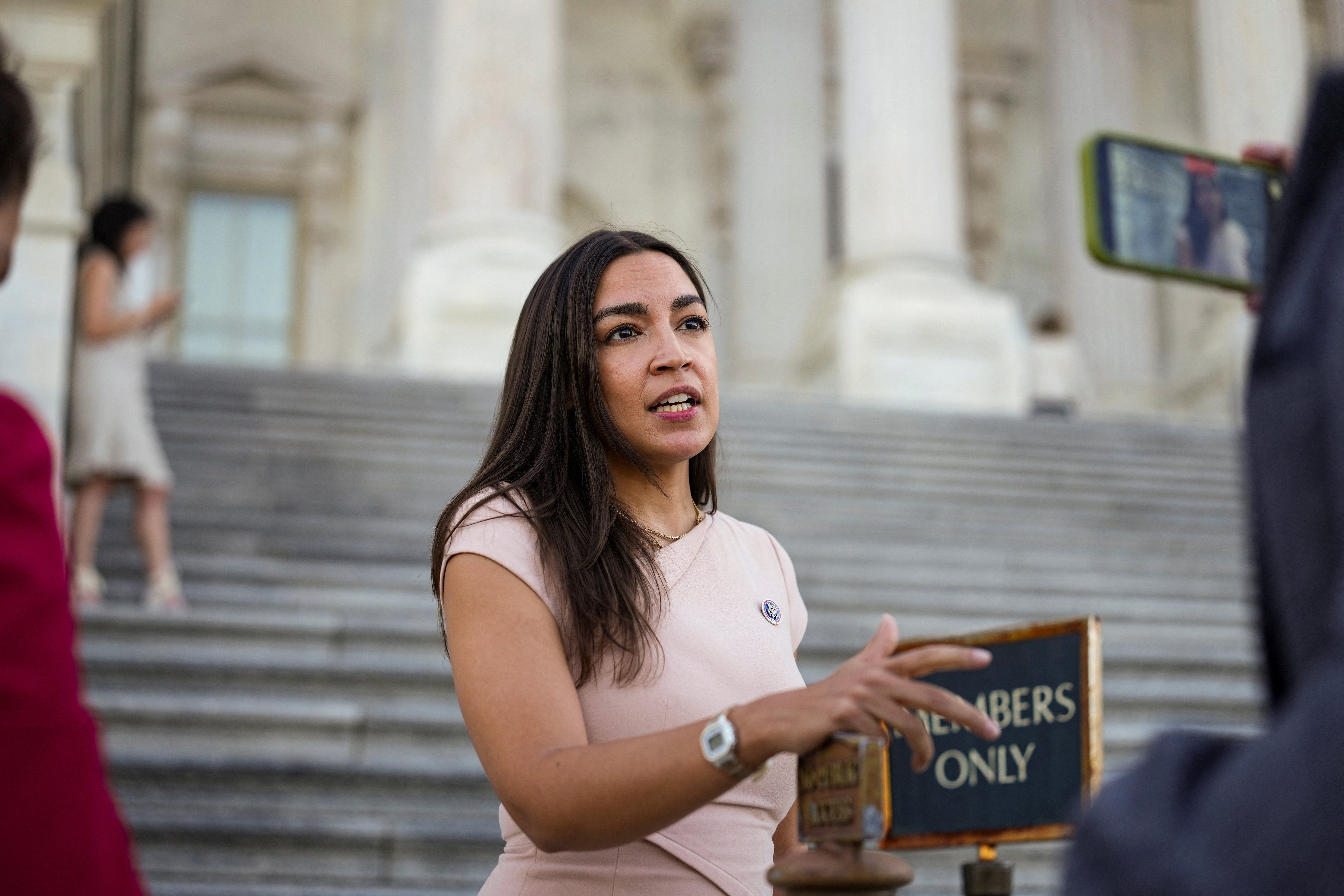 Rep. Alexandria Ocasio-Cortez (D-NY) criticized Sen. Susan Collins (R-Maine) for her stance on ICE after the killing of an unarmed man in Biddeford