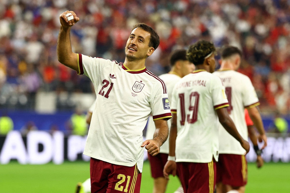 France v Spain LIVE: Yamal wins penalty and Oyarzabal converts to send La Roja ahead in blockbuster World Cup semi-final