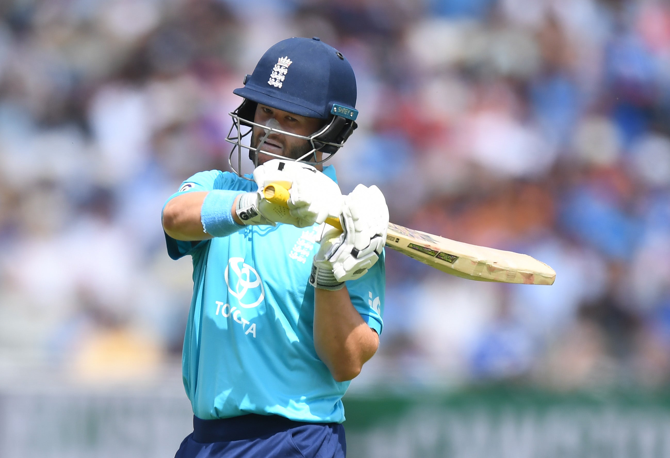 Ben Duckett helped start the day well for England before things went downhill