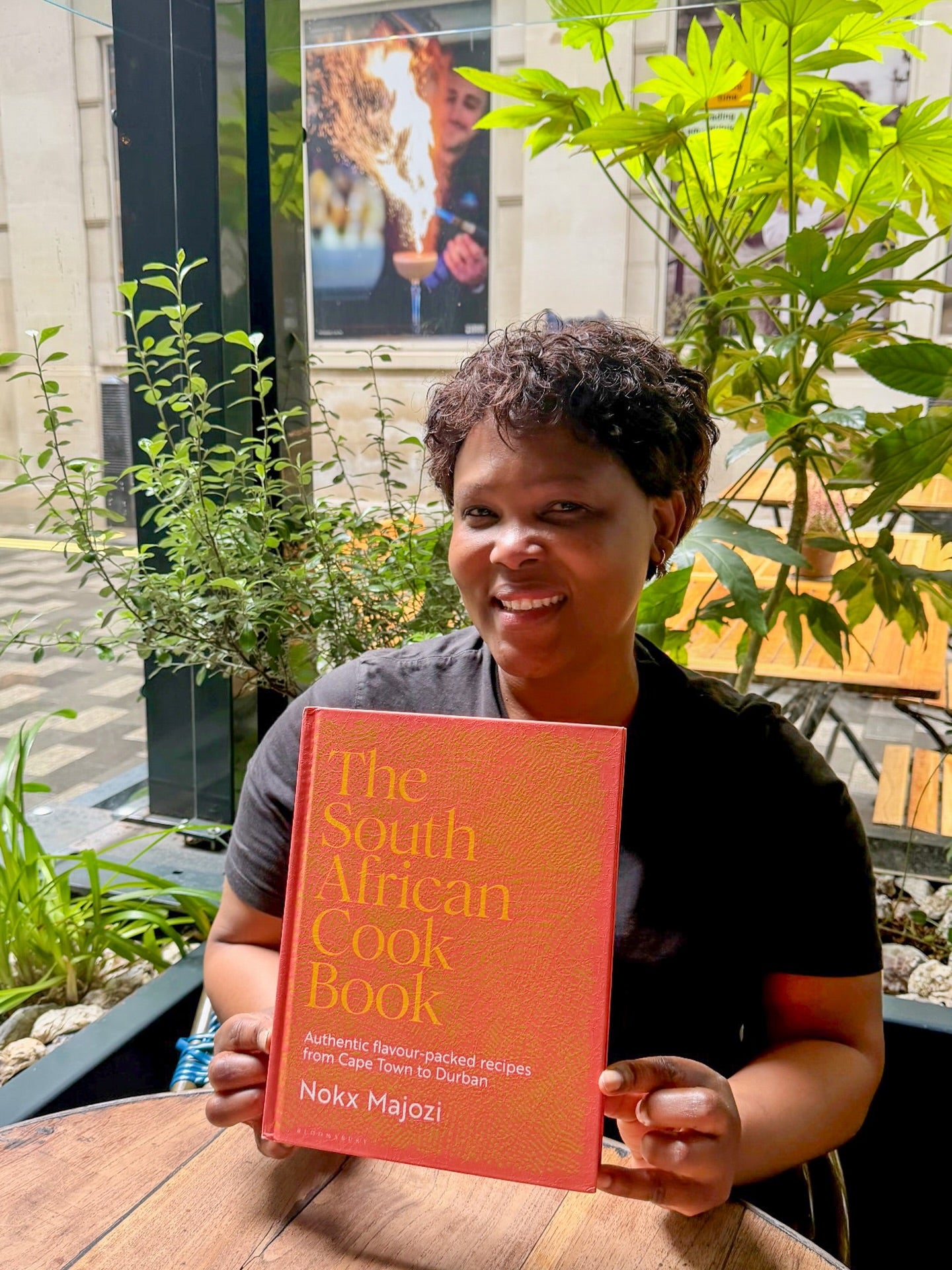 The cookbook is the book Majozi says she always dreamed of writing