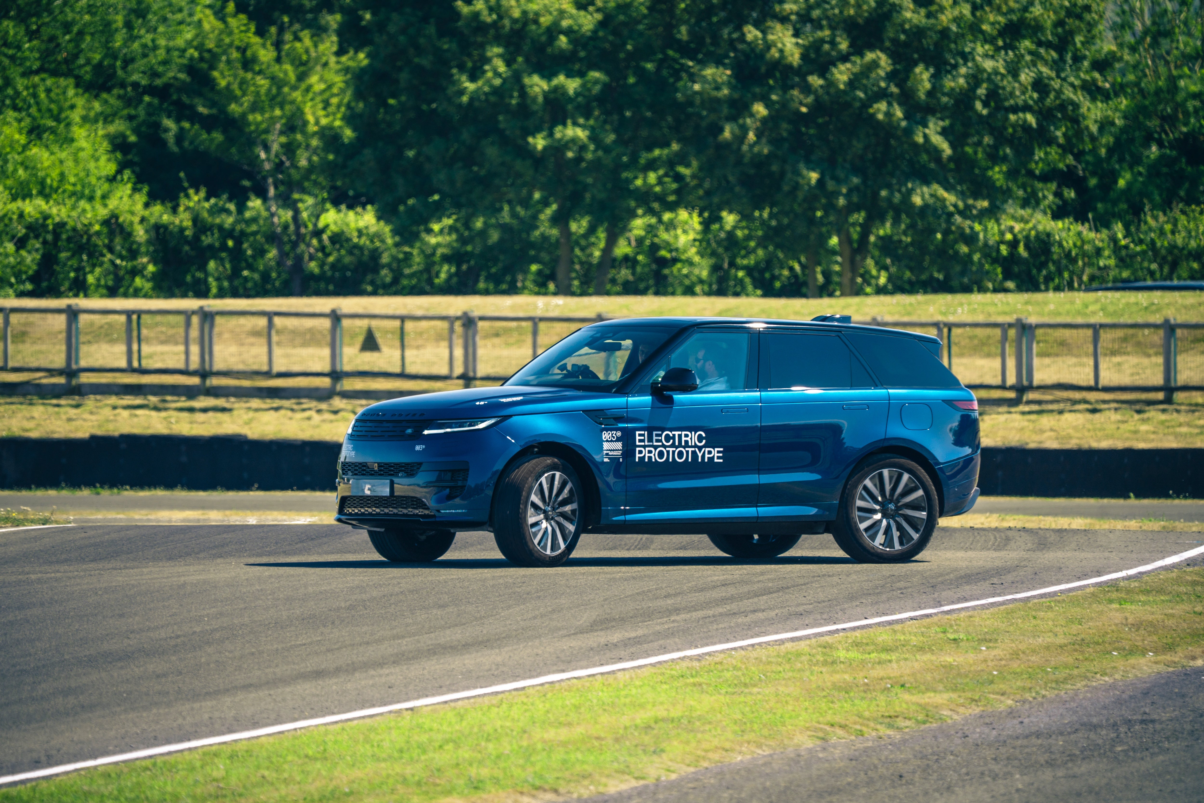 Four-wheel steering and revised suspension hardware makes the big Range Rover Sport Electric feel more agile than ever
