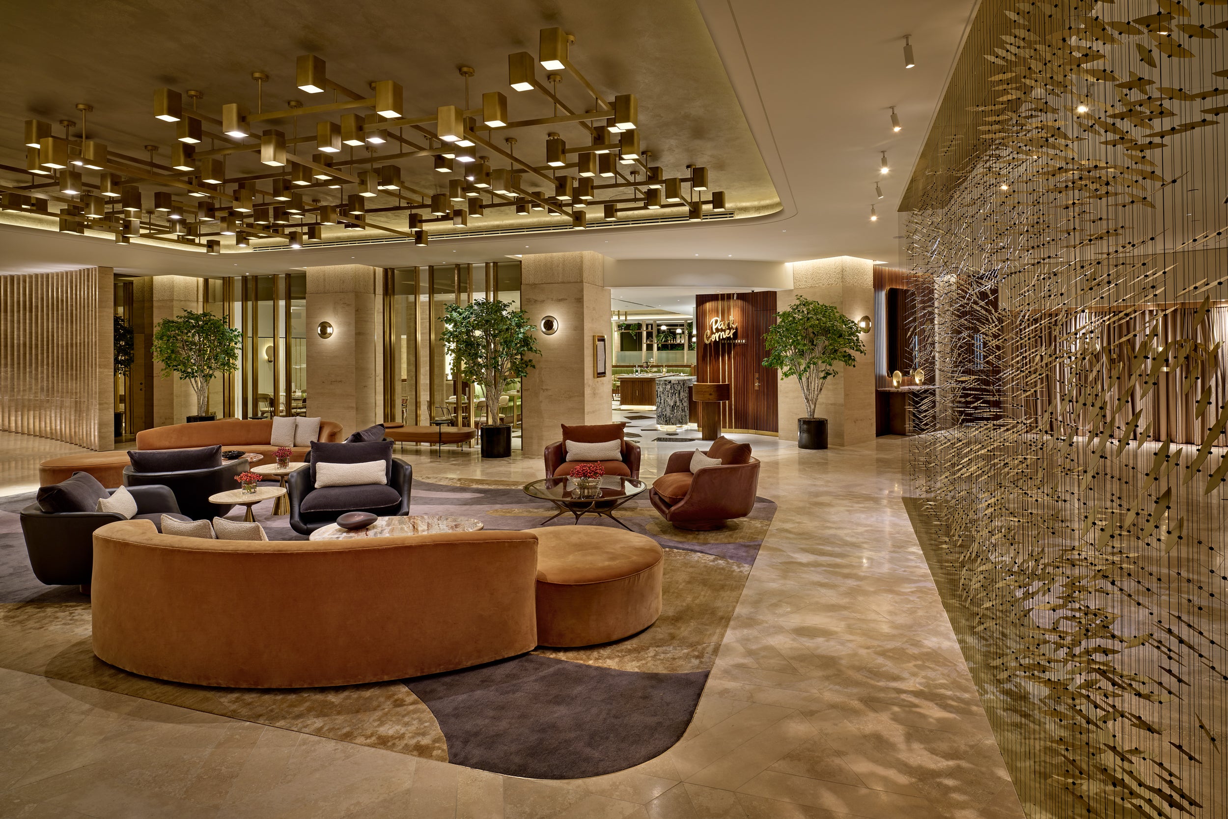 The hotel is located right in the middle of Mayfair