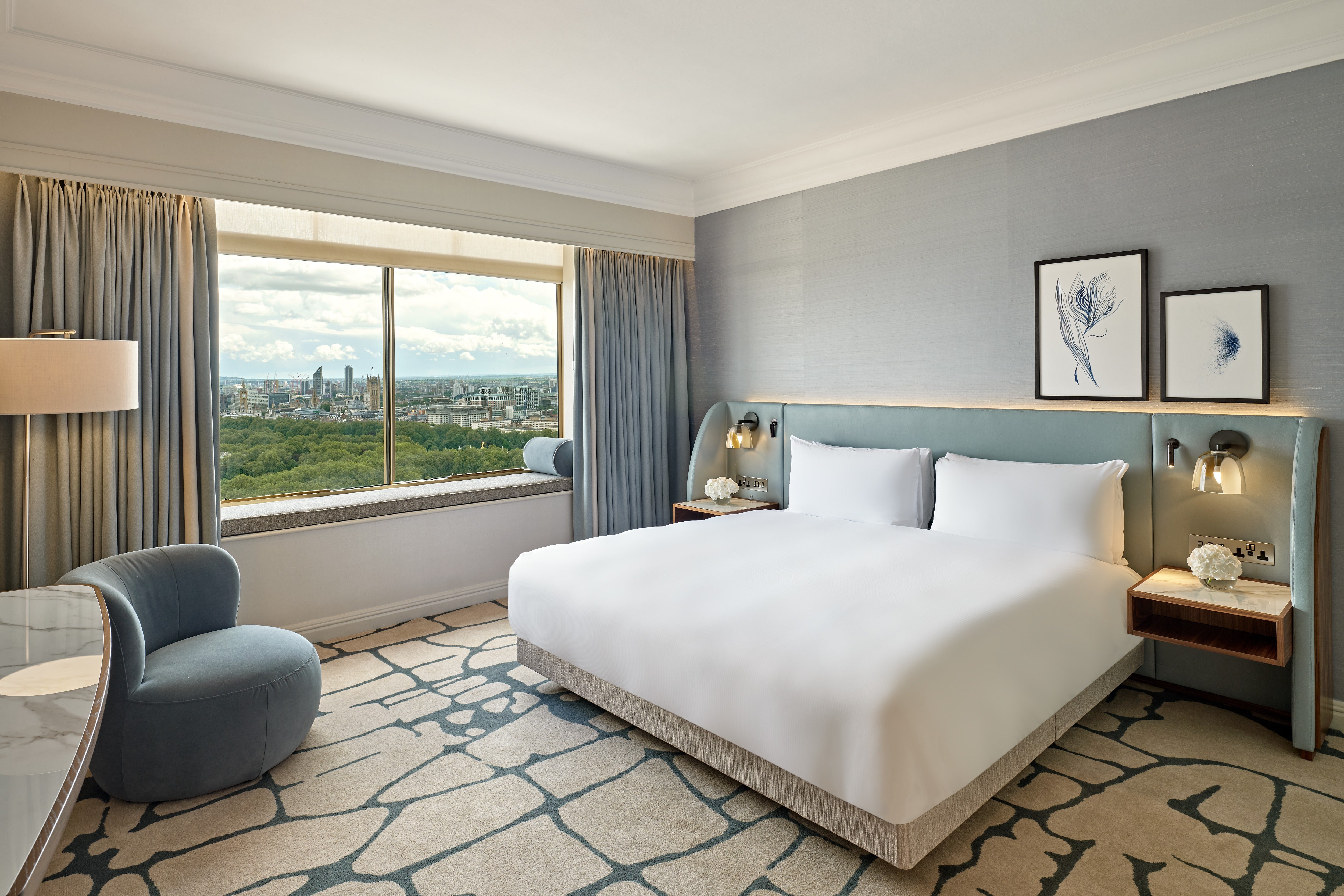 Rooms are airy and unfussy