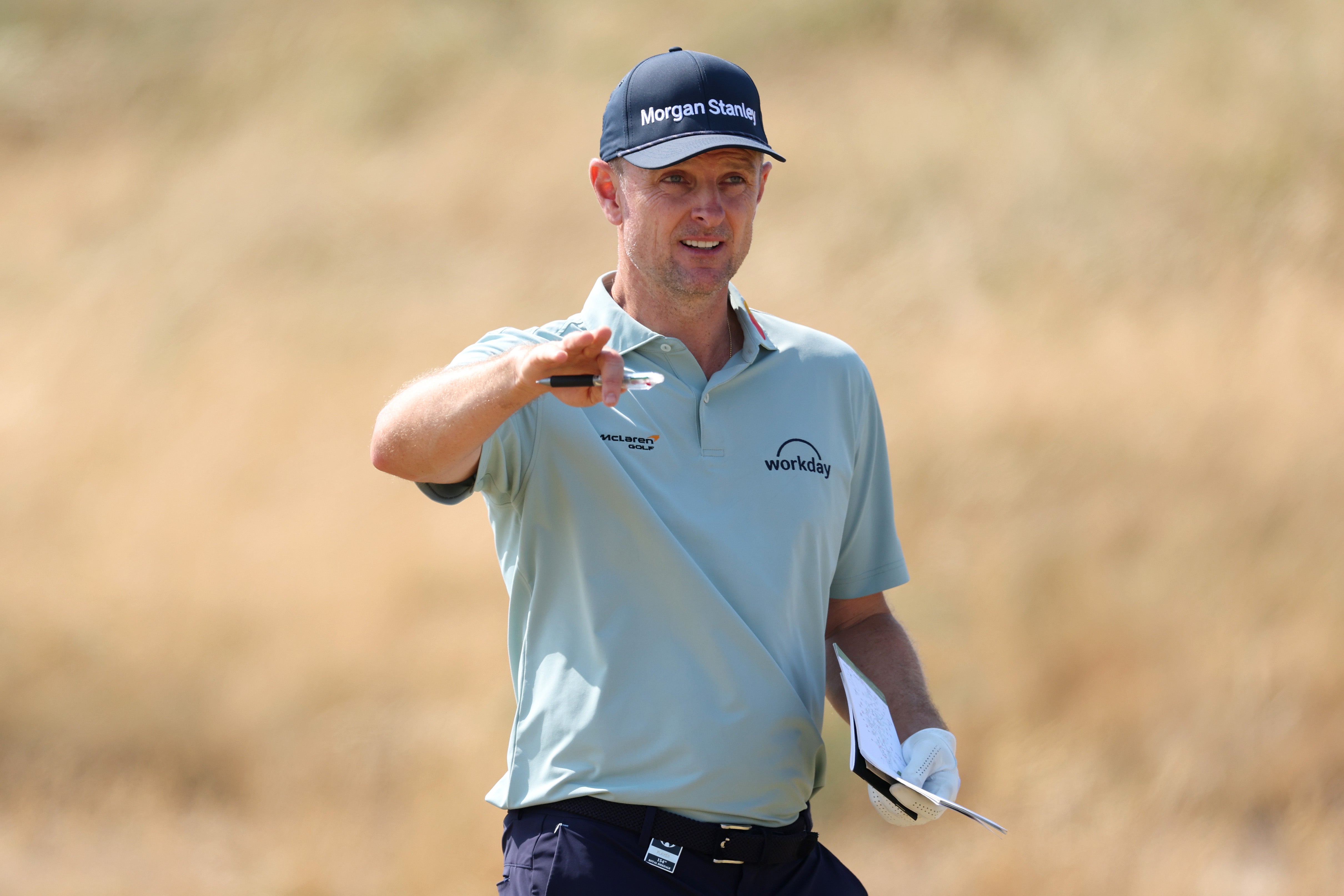 Justin Rose is ready to watch England on Wednesday night (Getty)