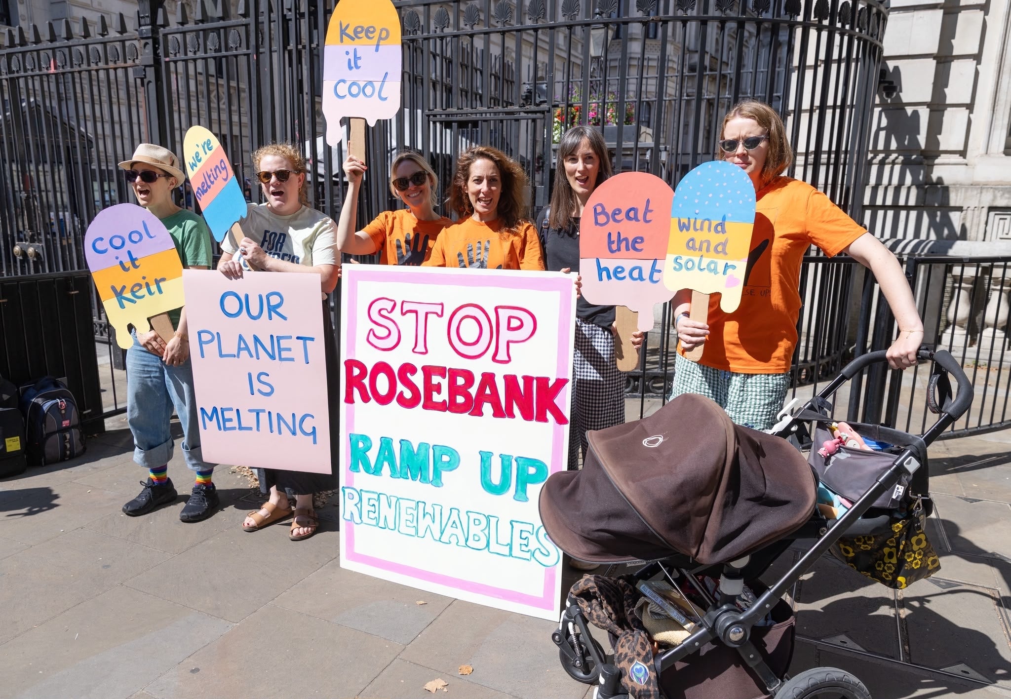 The petition calls on Mr Burnham to oppose new oil and gas drilling in the North Sea, including the Rosebank oil field