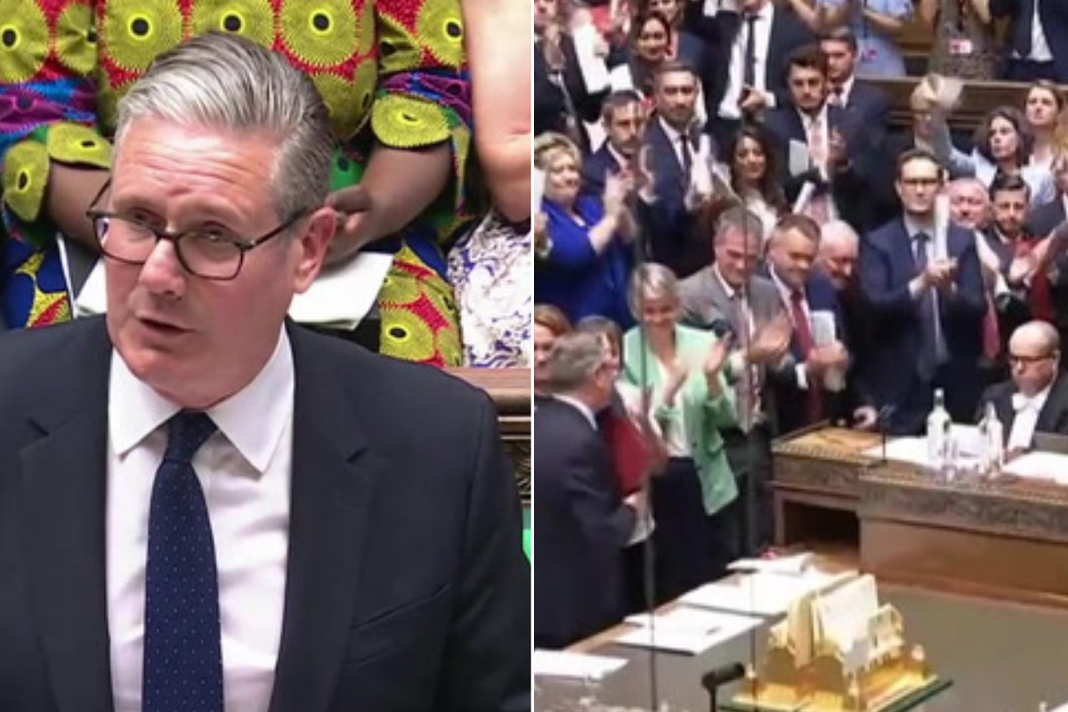 Starmer exits PMQs for final time to standing ovation from MPs