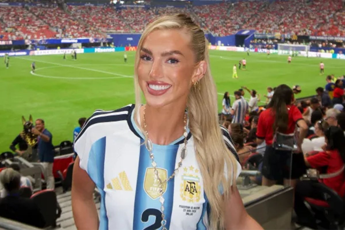 A ex-Leoa agora torce pela Argentina na Copa do Mundo