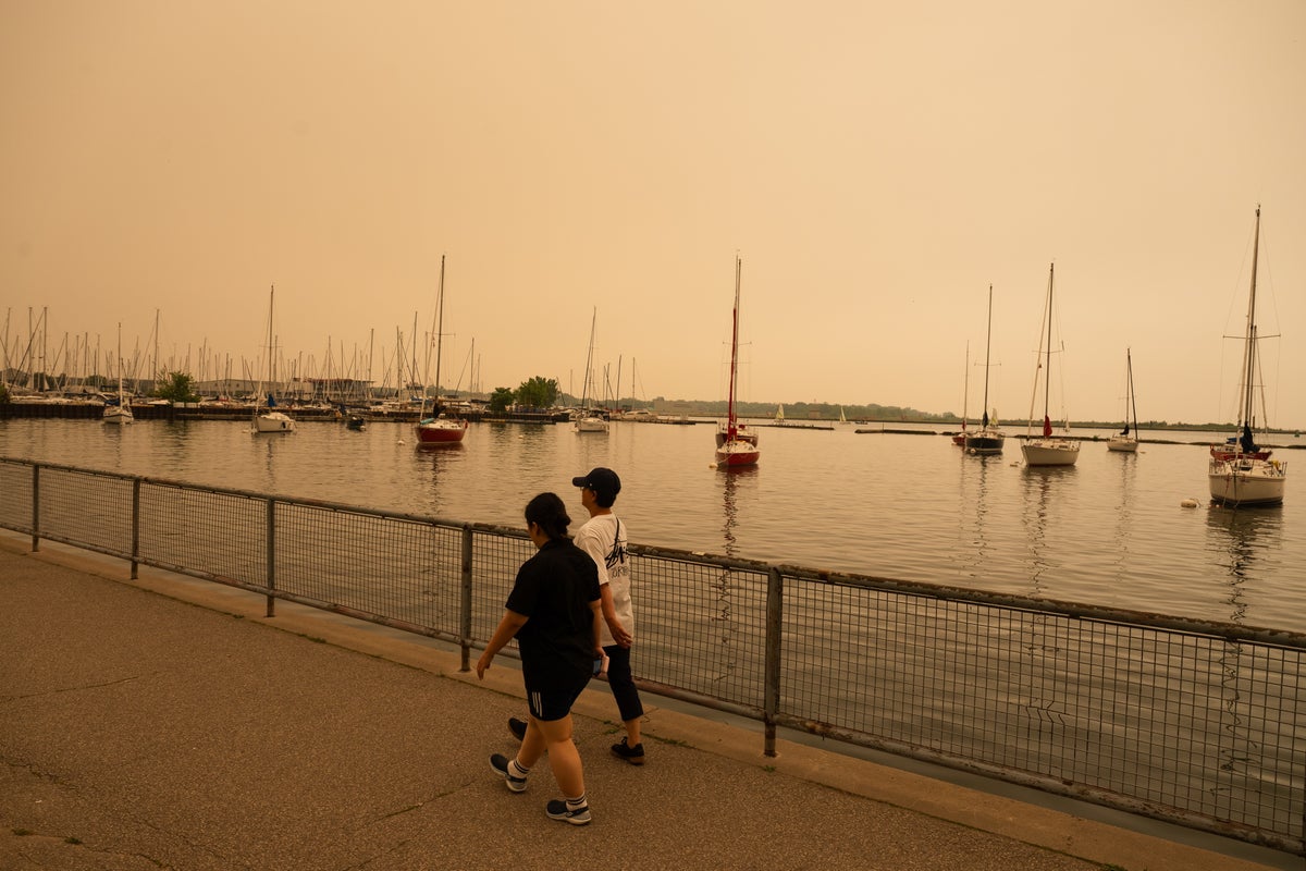 Canadian wildfire smoke sparks air quality alert in New York ahead of World Cup final