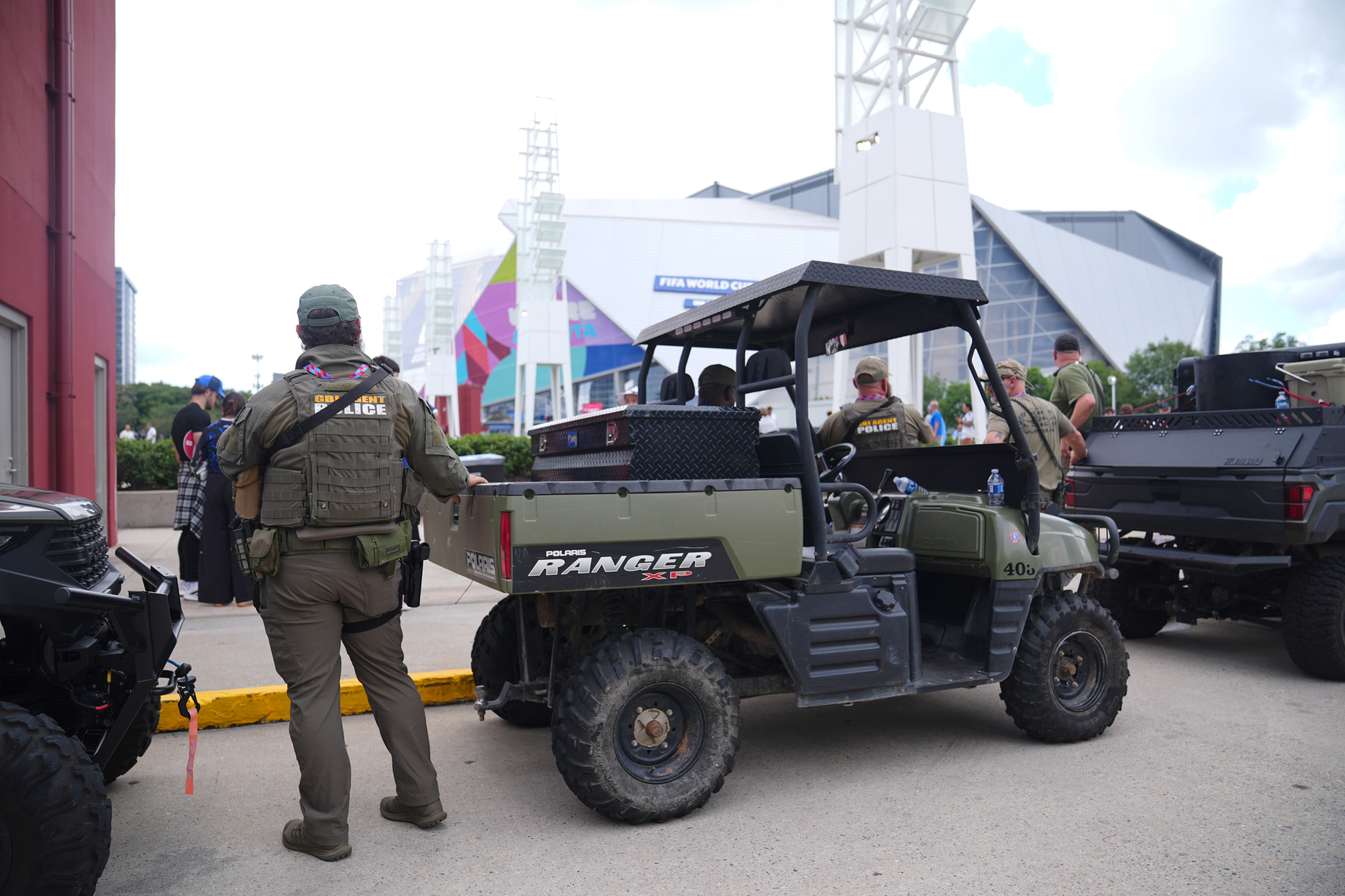 Atlanta have deployed increased security for England vs Argentina (PA)
