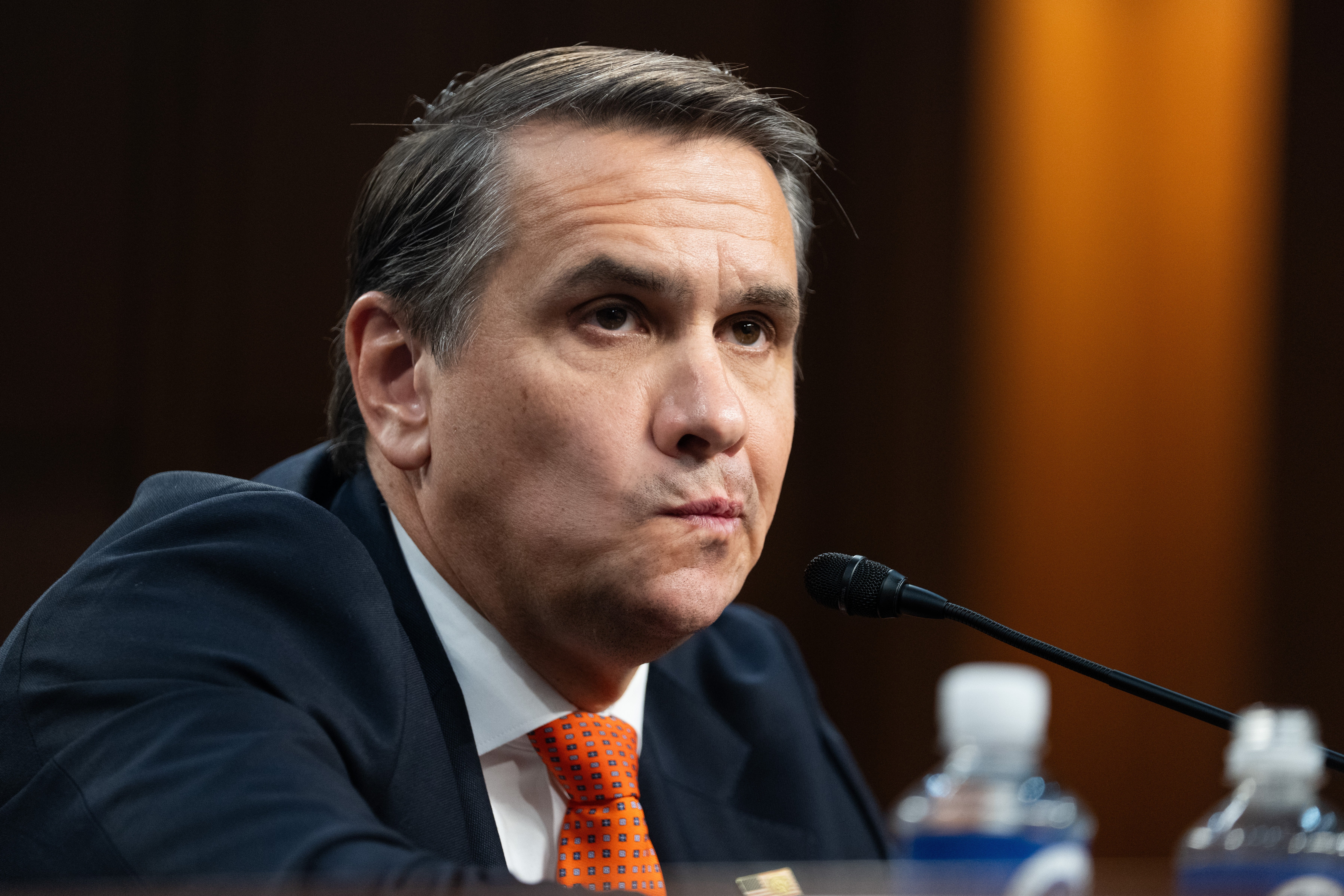 Acting Attorney General Todd Blanche is trying to defend his integrity after spending several years in service of Trump as he seeks the support of the Senate Judiciary Committee