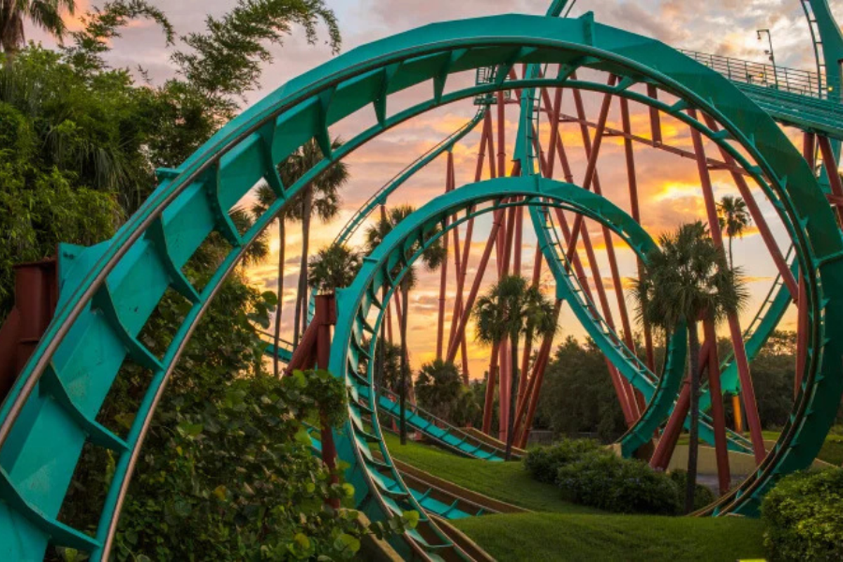 Ünlü Busch Gardens Tampa Bay hız treni 33 yıl sonra emekliye ayrılıyor