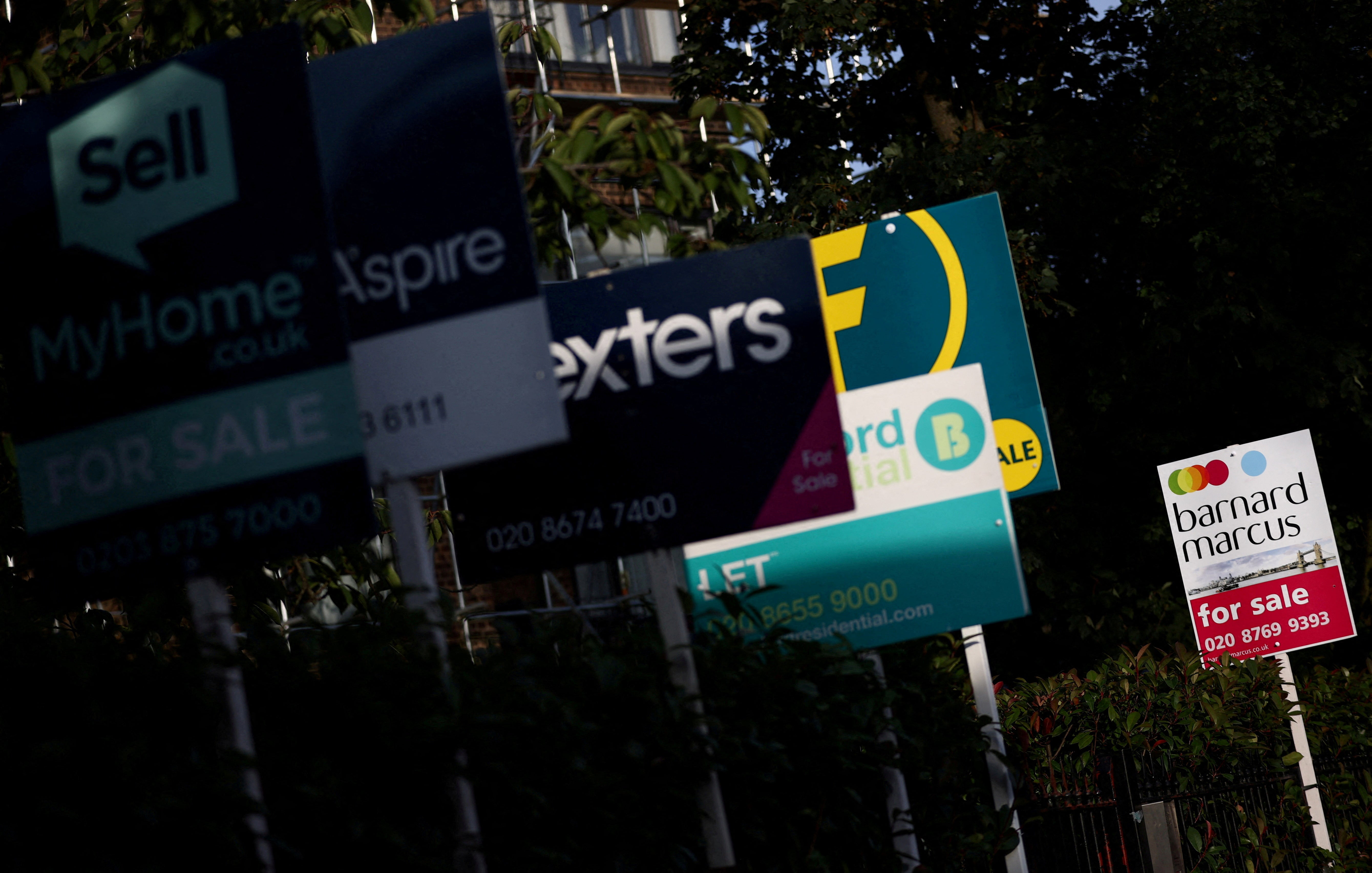 Rightmove said the number of homes to rent is 1% lower than a year ago