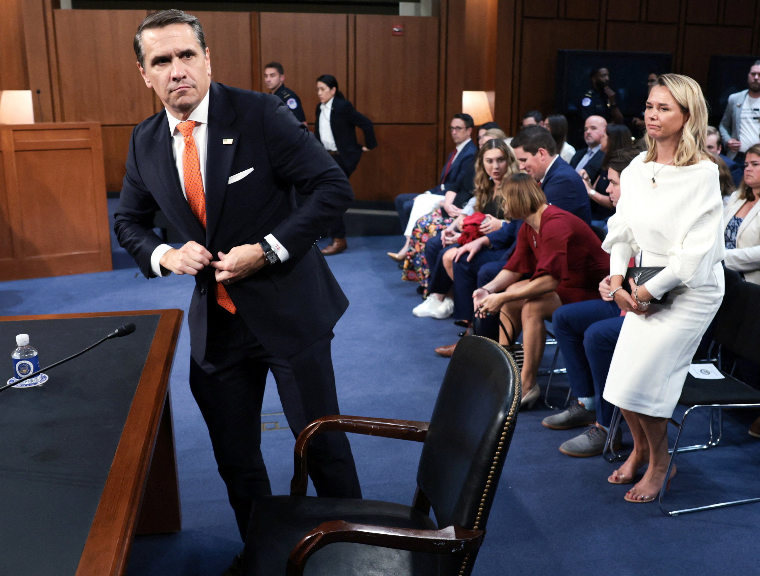 During testimony in Congress on Wednesday as part of his nomination process, Acting Attorney General Todd Blanche admitted ‘mistakes were made’ in the Epstein files process