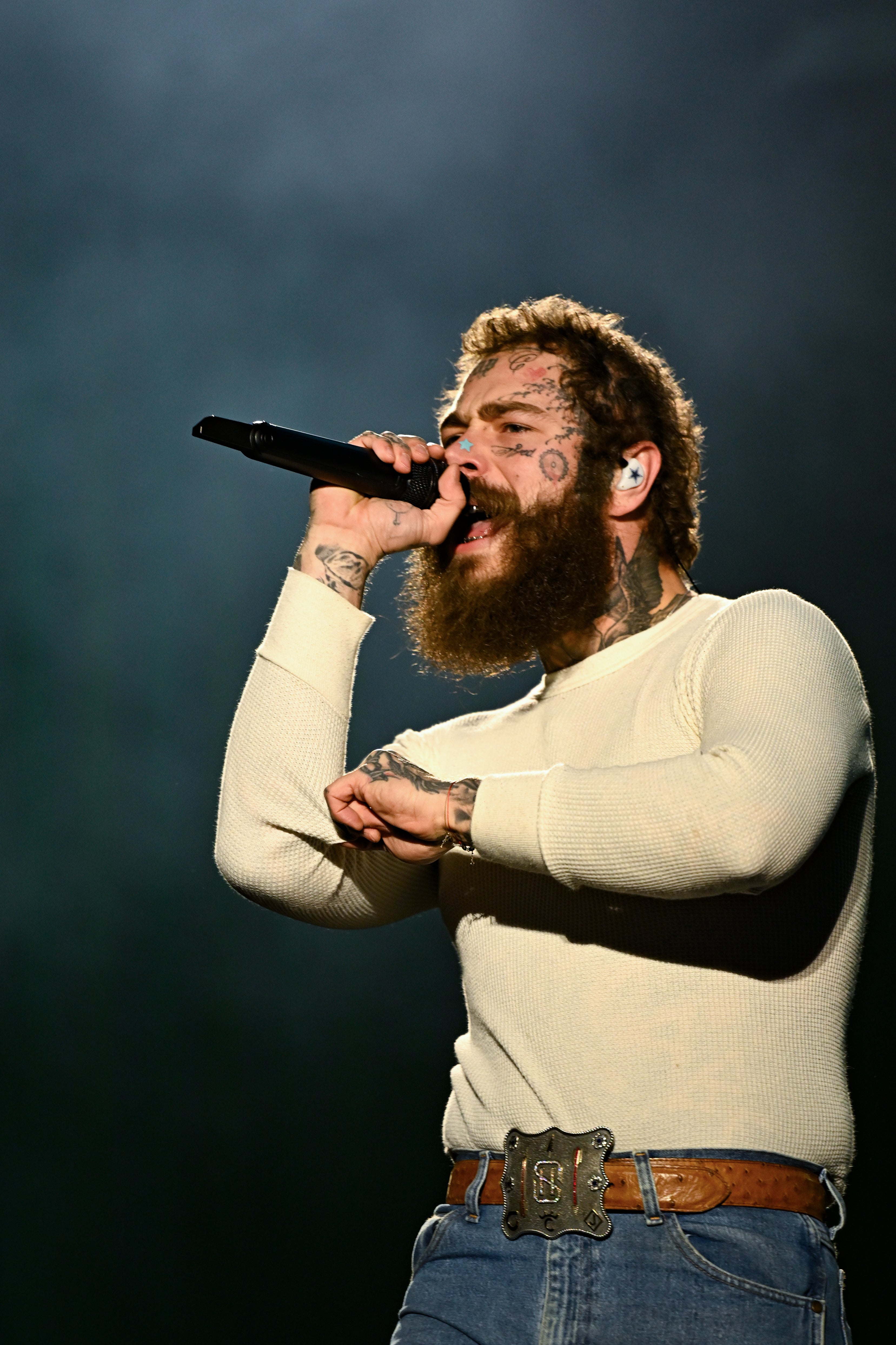 Post Malone will headline the closing ceremony ahead of the World Cup final (Getty)