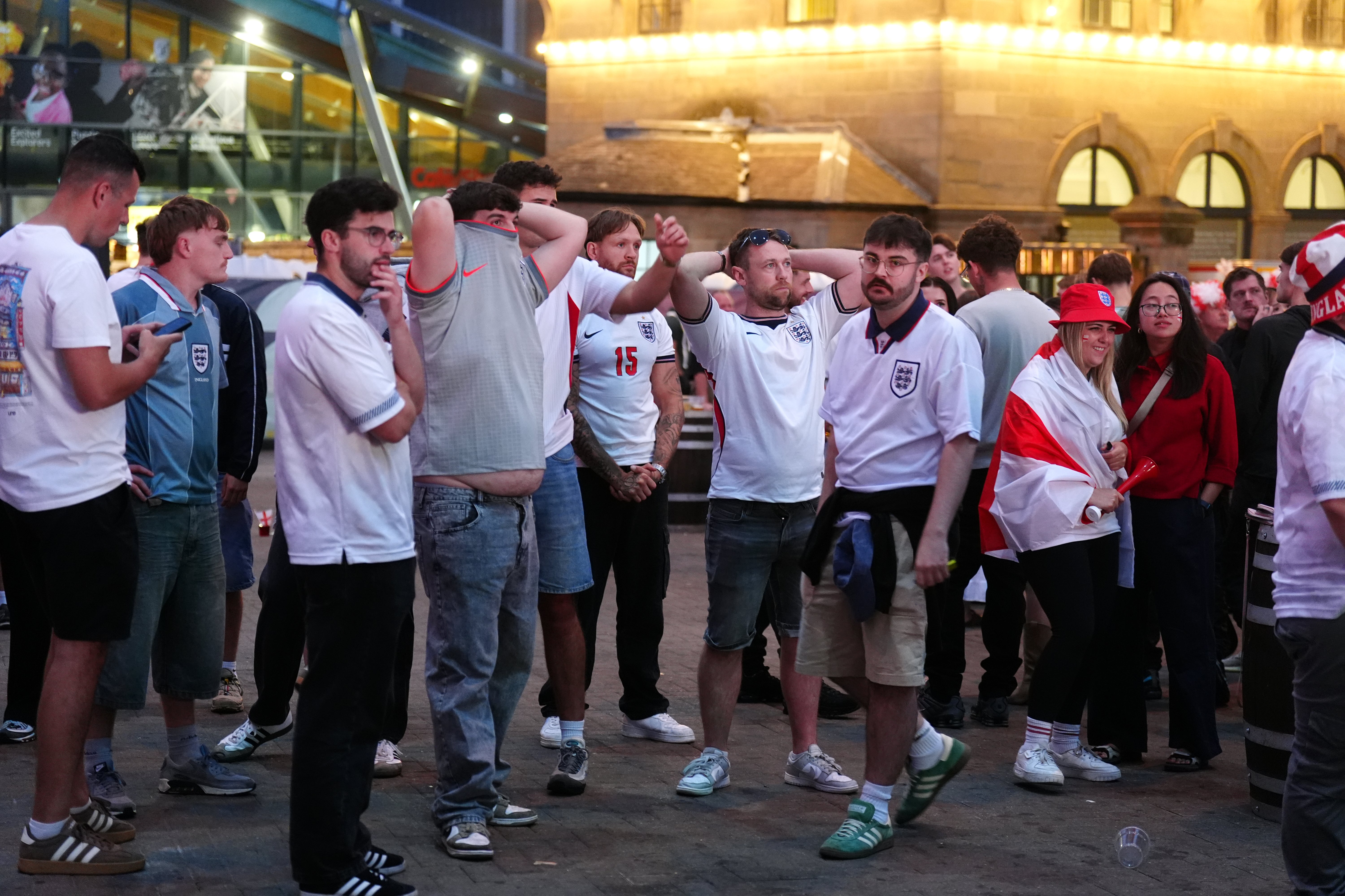 England fans were left to rue what might have been (PA Wire)