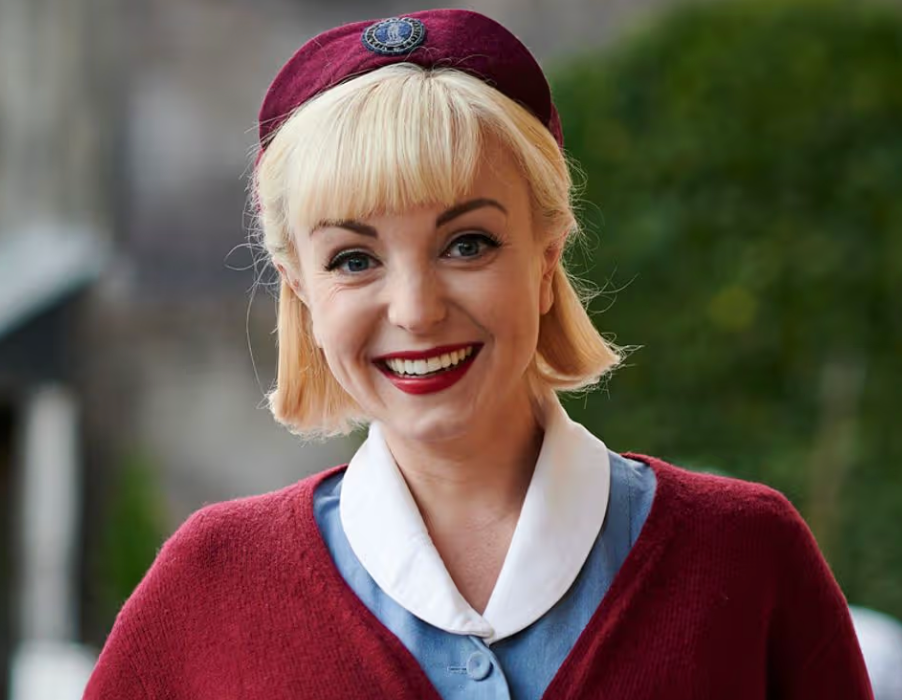 Helen George en la serie de la BBC 'Call the Midwife'