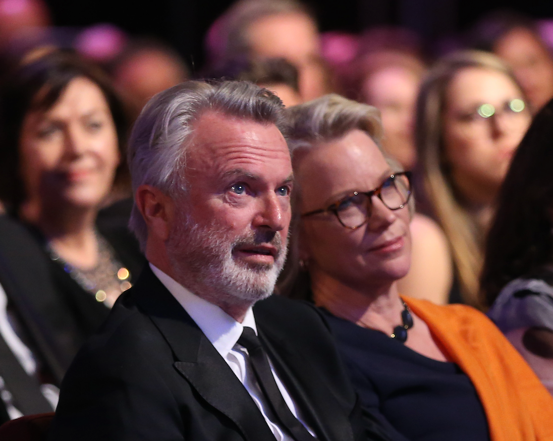 Sam Neill mit Ex-Partnerin Laura Tingle