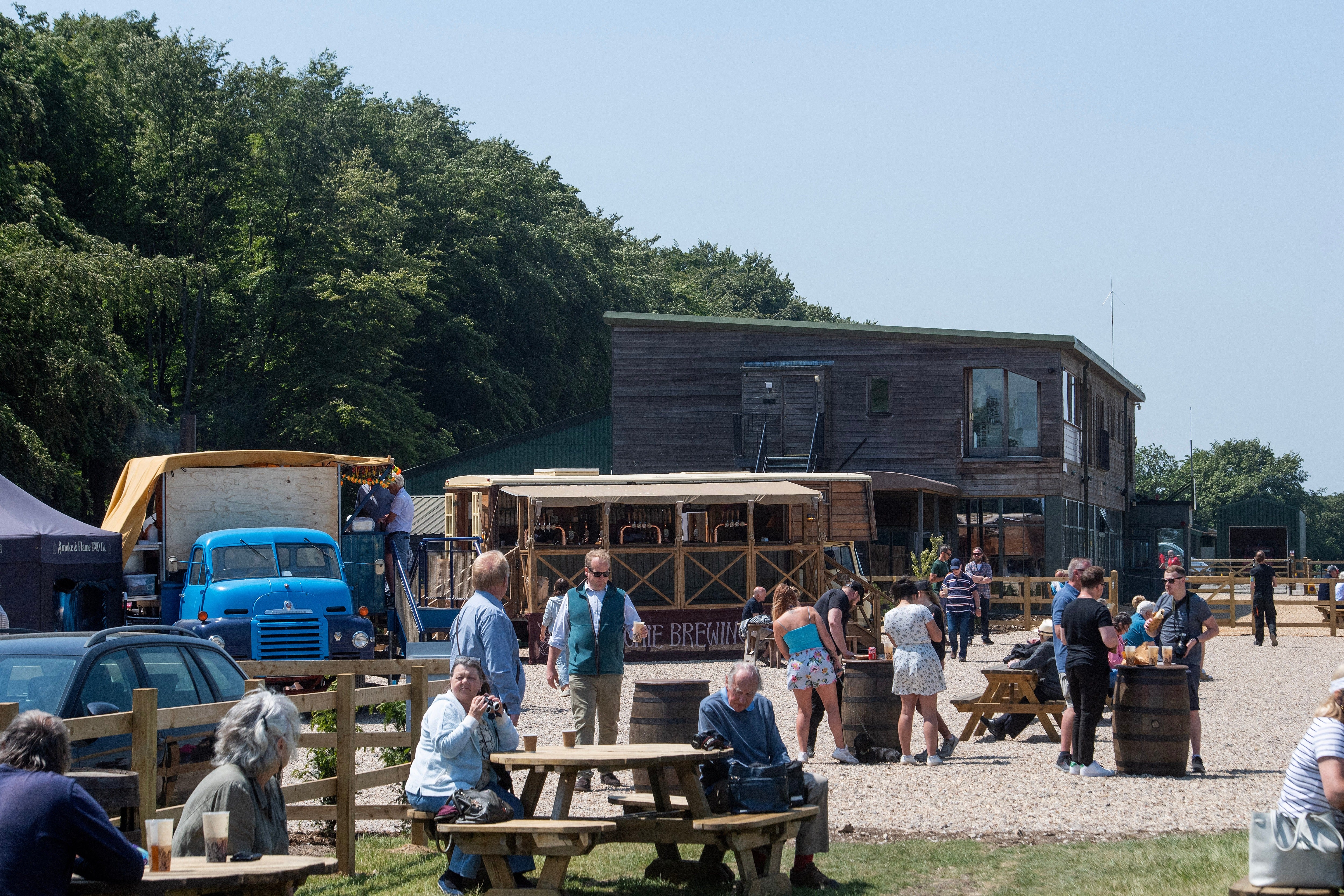Compton Abbas airfield has become a popular destination