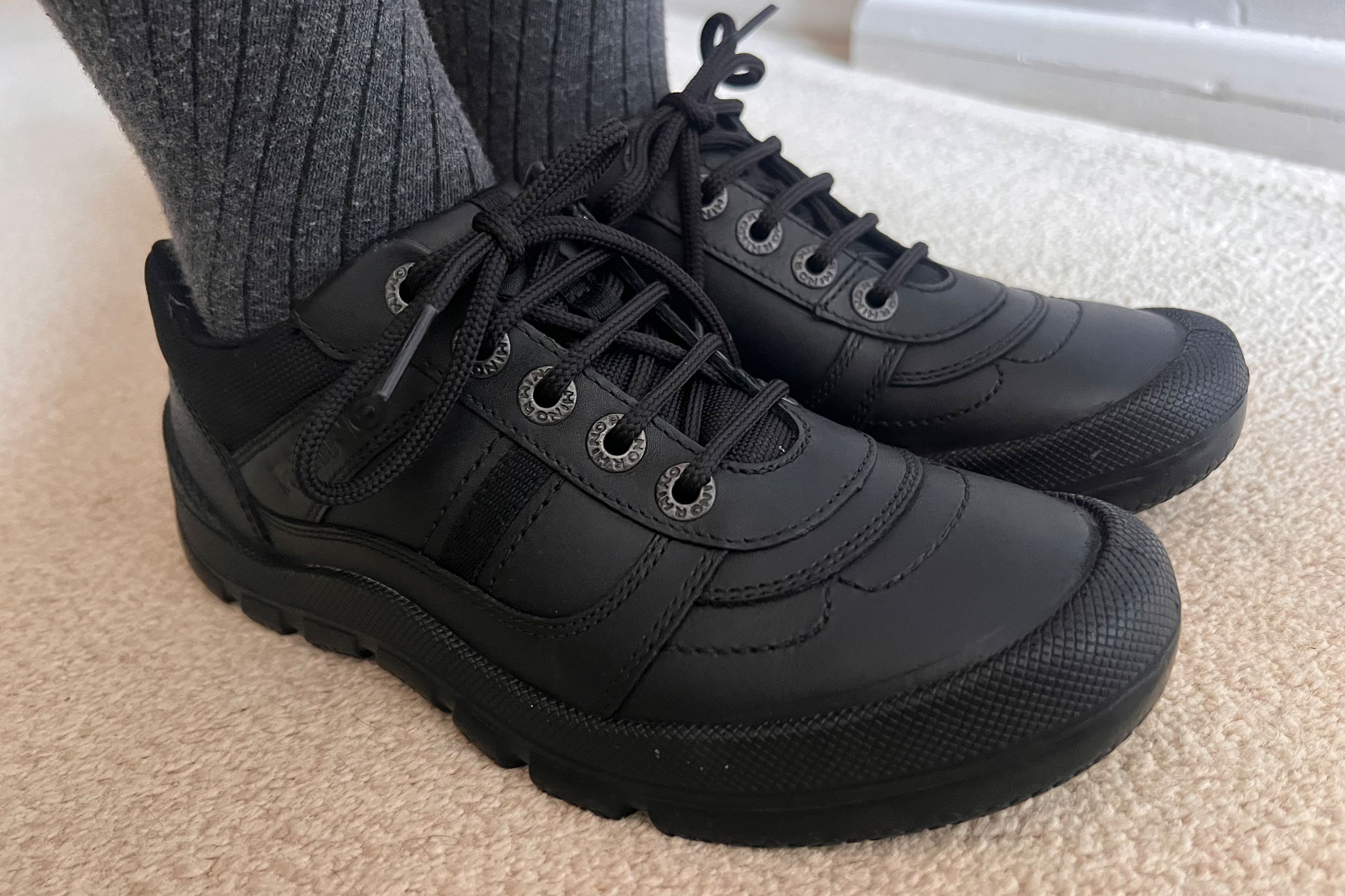 These shoes can tackle all the school day throws at them (Sarah Dawson/The Independent)