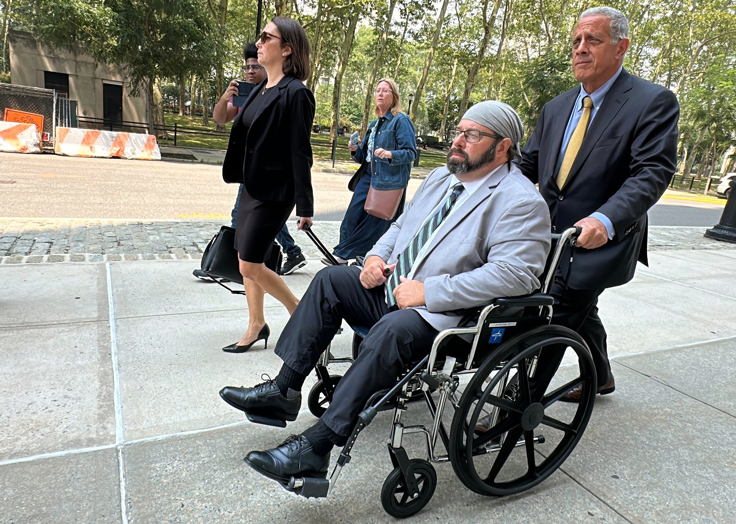 Merrone was previously convicted of false imprisonment and battery