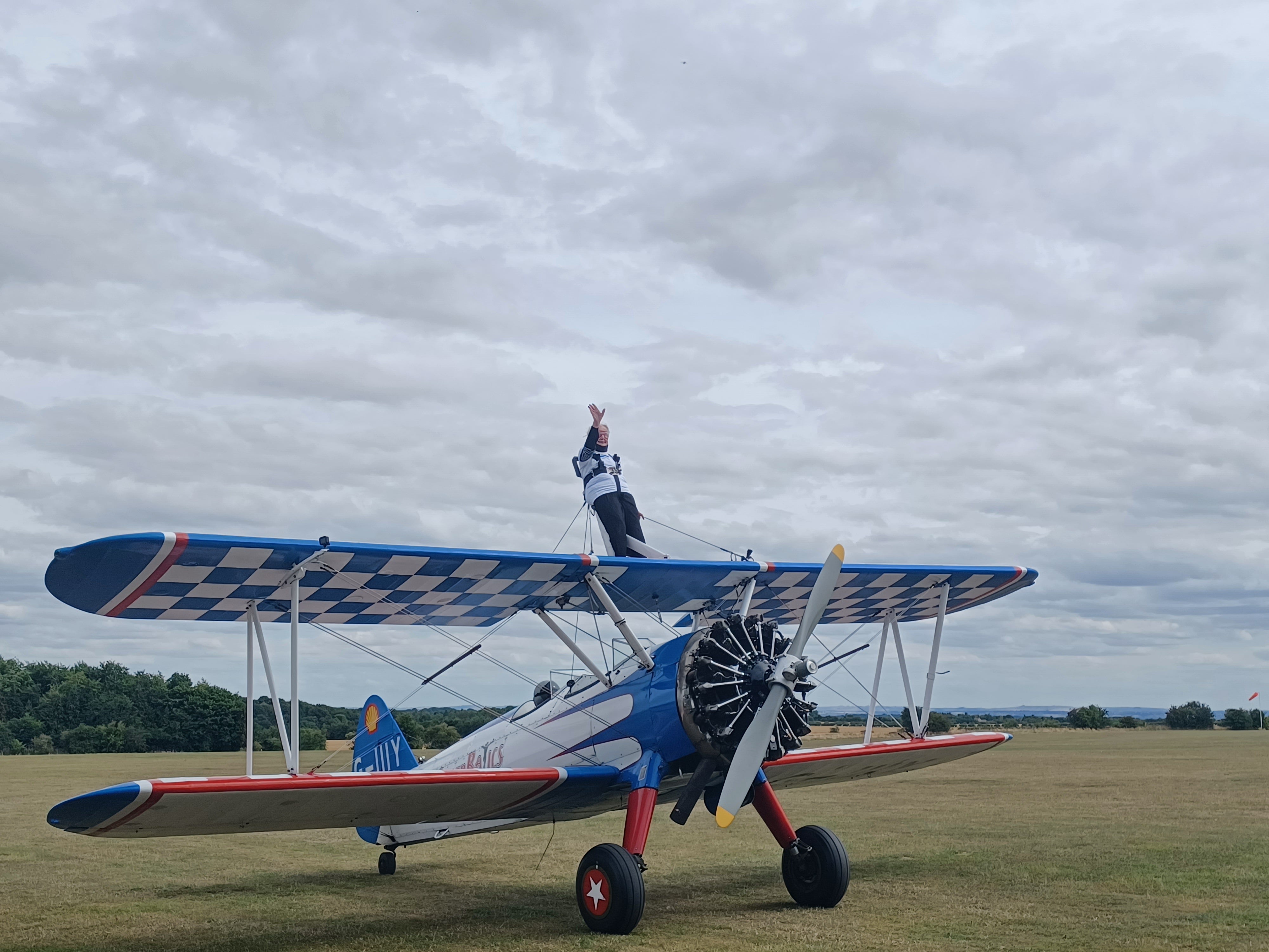 Betty is preparing for another wing walk in August (Collect/PA Real Life)