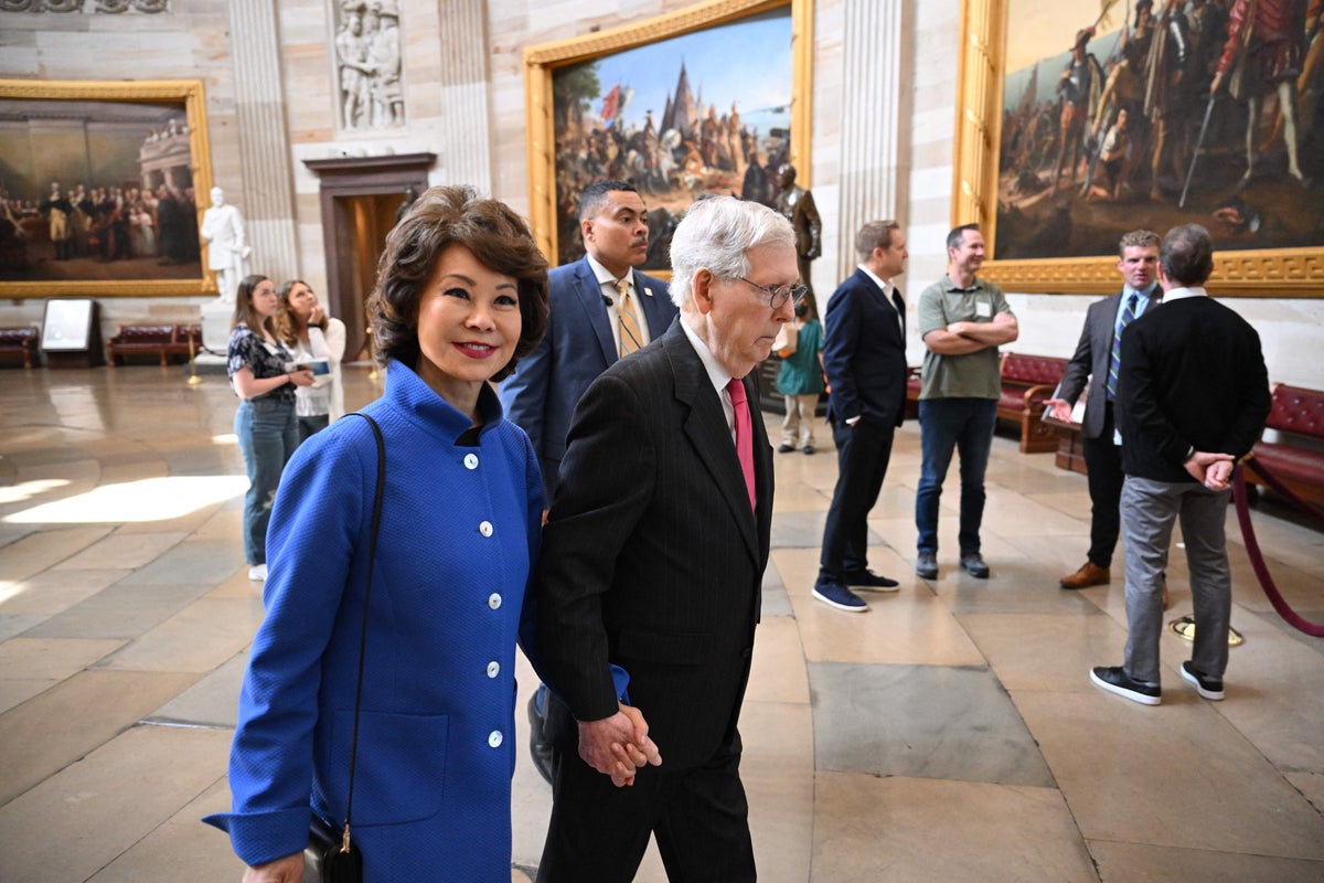 Conspiracy theorists seize on new photos as Mitch McConnell remains out of public view
