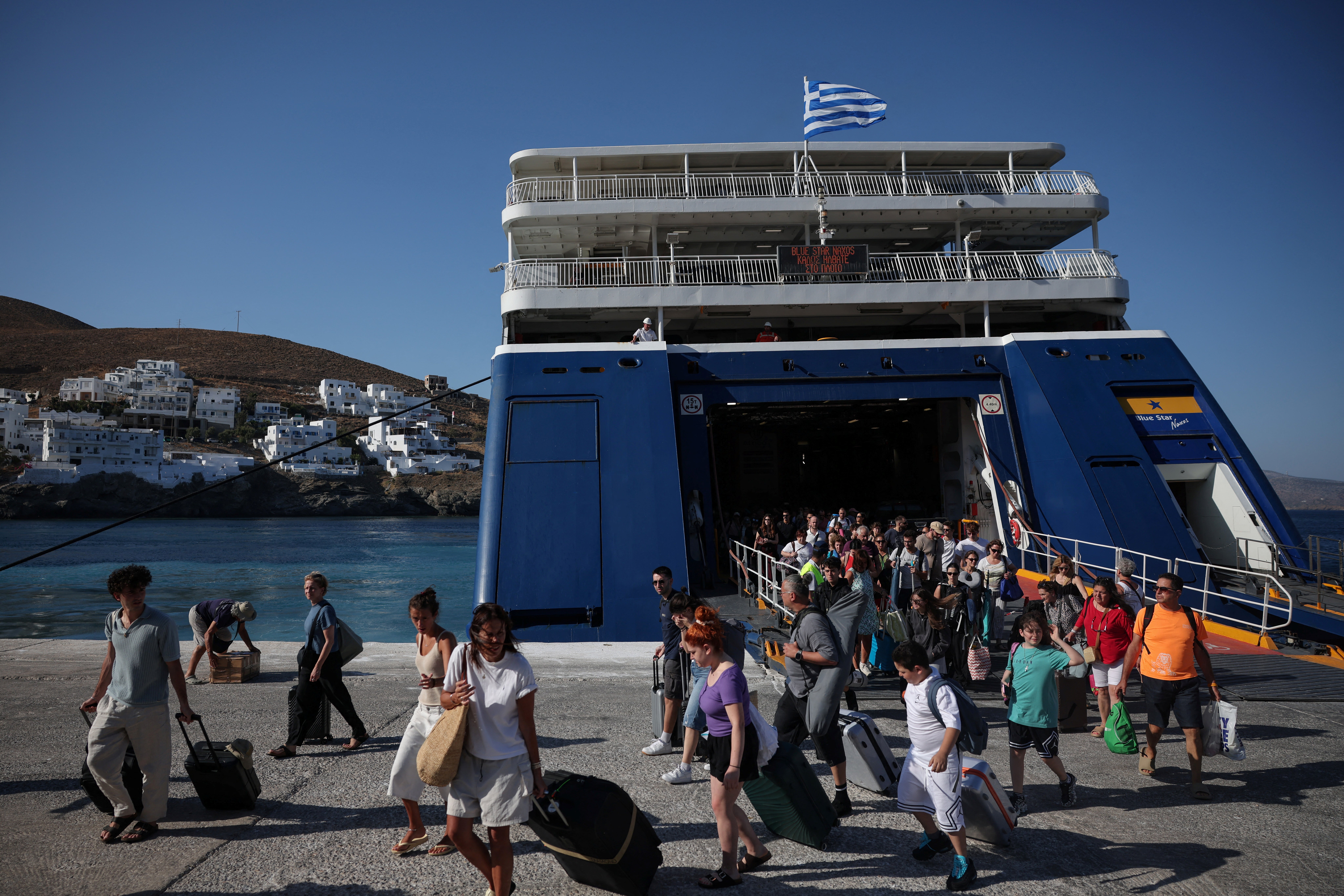 Greece’s tourist islands are running out of water just as they need it the most