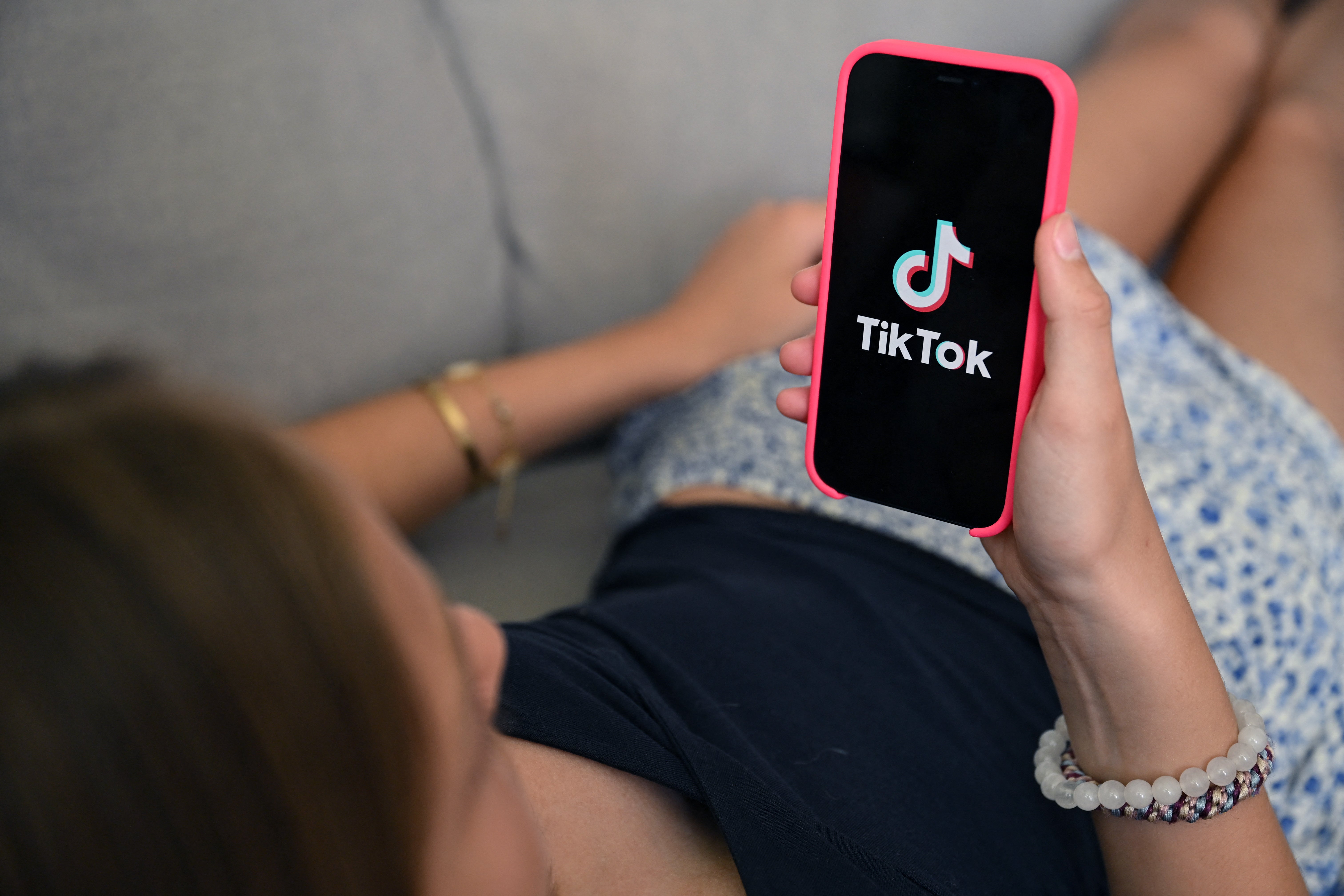 TikTok uses “age inference”, which examines a person’s activity on the site to estimate their age (AFP/Getty)