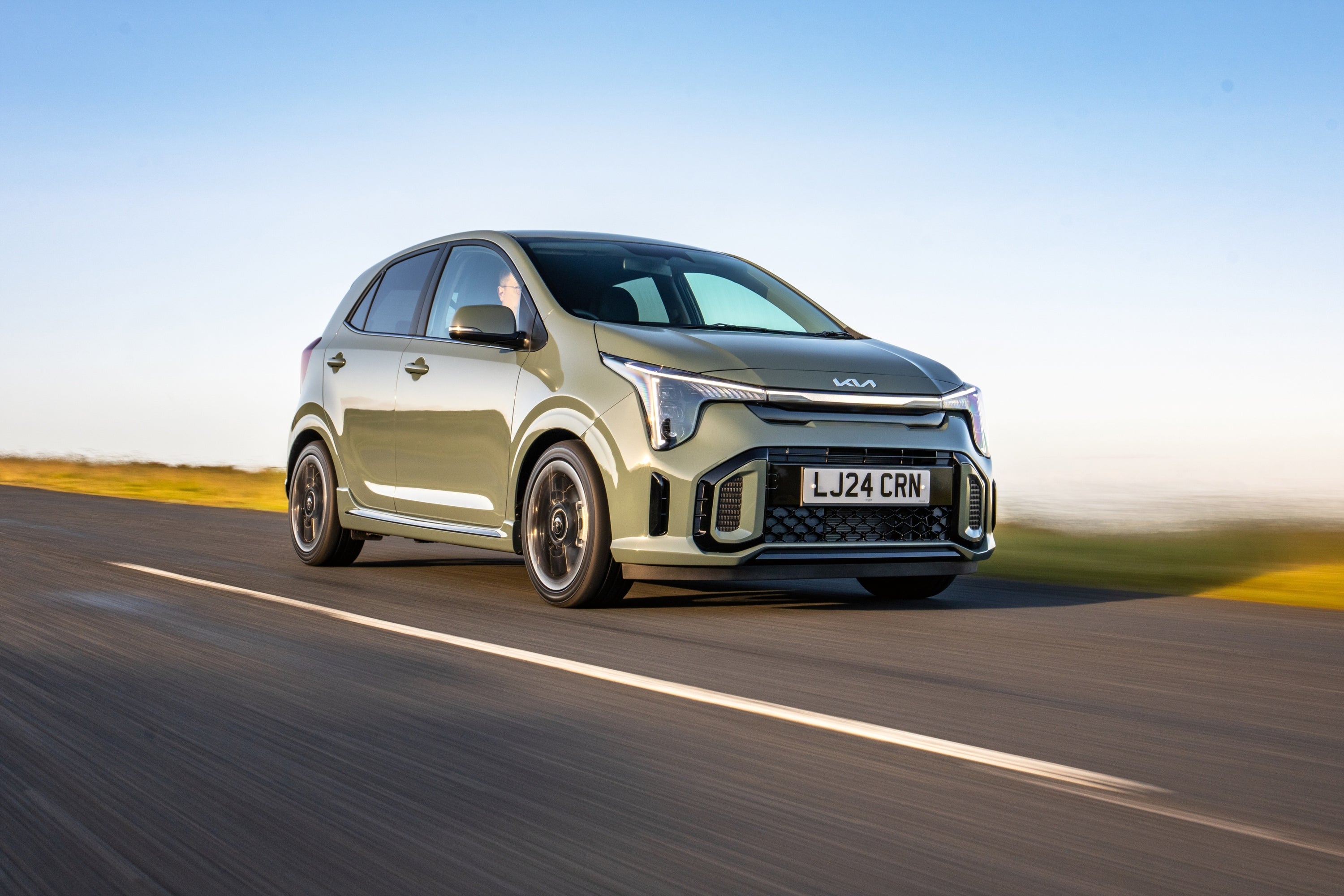 The Kia Picanto is one of the last new combustion-powered city cars on the market today, but it’s still got plenty of things going for it (PA)