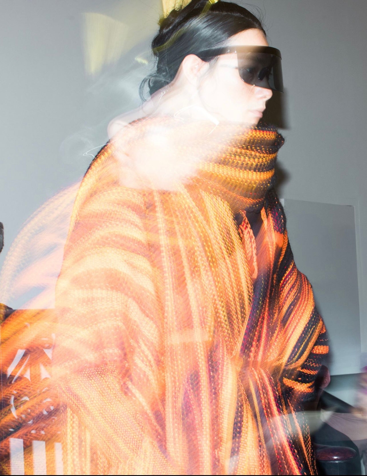 Blending centuries-old craftsmanship with contemporary design, Benedict Lamb's garments are woven using the Japanese art of Saori. The intuitive, free-flowing technique ensures every piece of fabric is entirely unique.