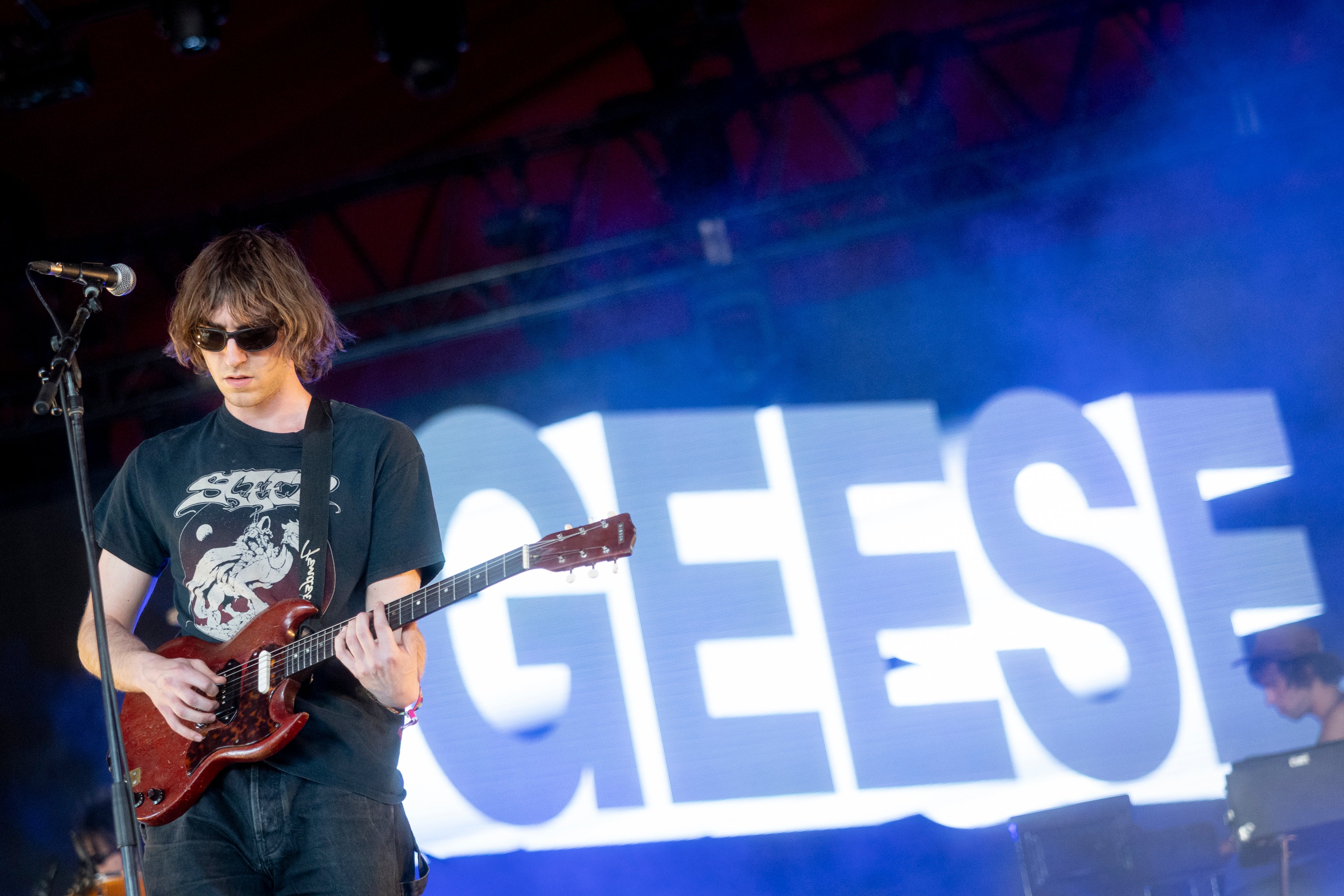 American rock band Geese have also been recognised in the best independent album category for their fourth album Getting Killed, which comes after they won international group of the year at the 2026 Brit Awards (Getty)