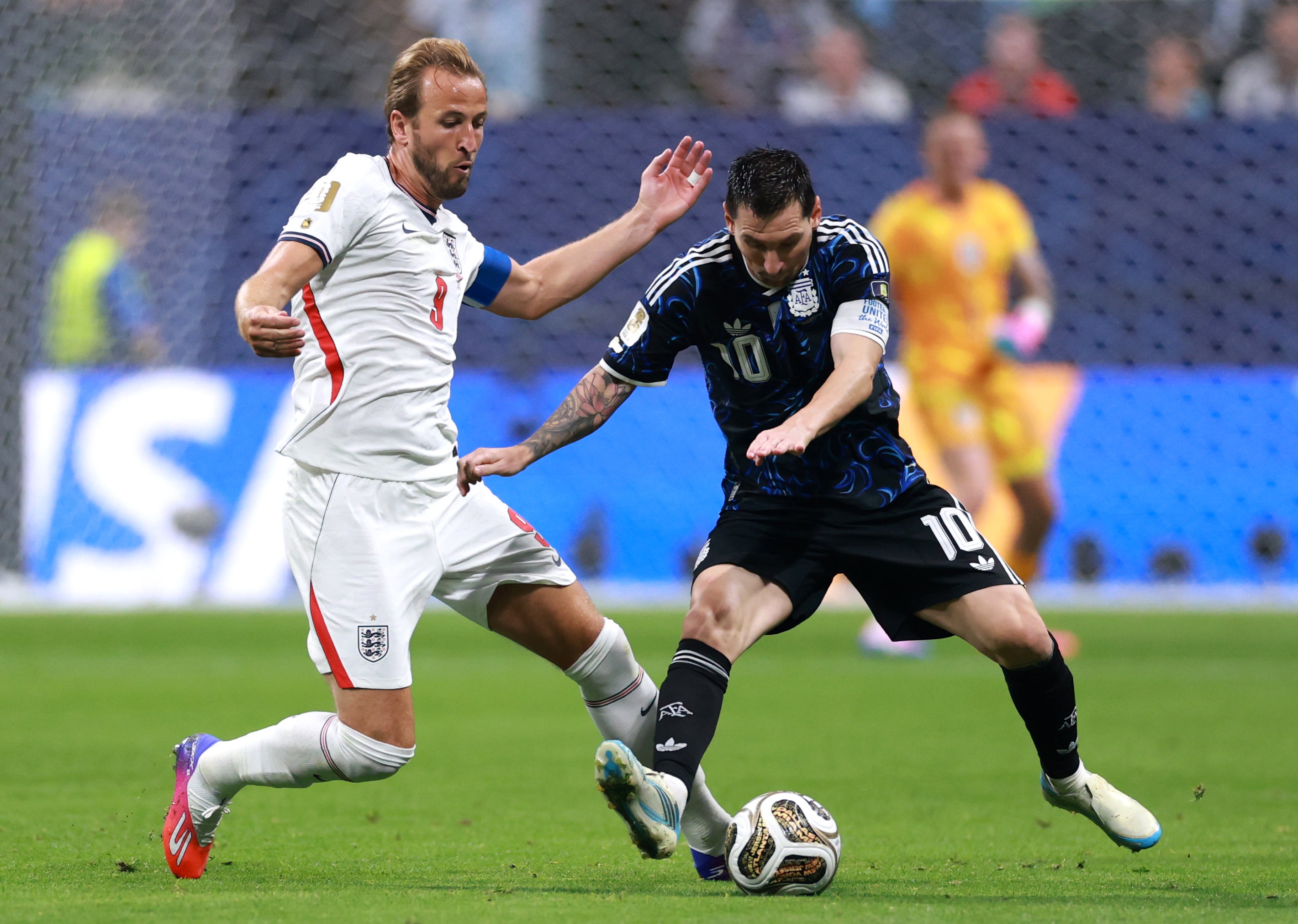 Messi led Argentina to a heroic come-from-behind 2-1 victory over England in Atlanta