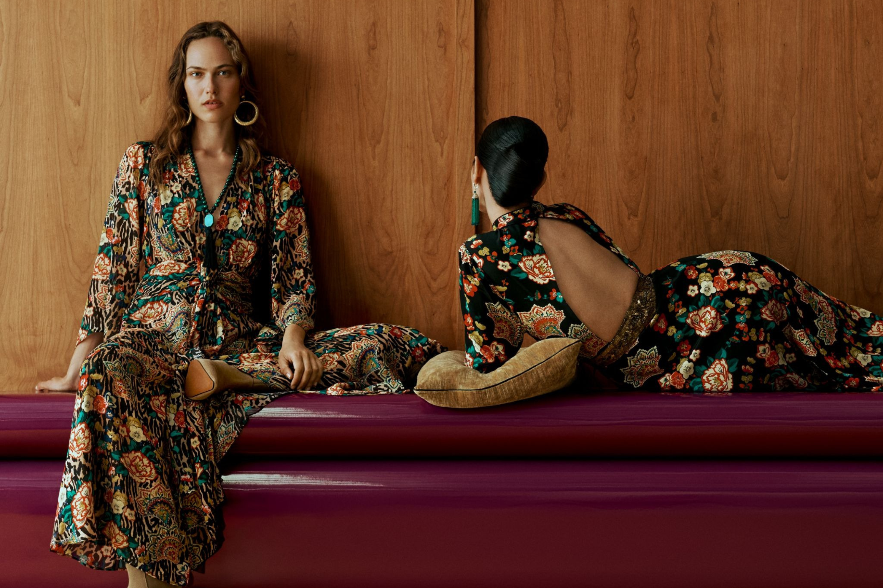 The collection is vintage-inspired, with motifs drawn from John Lewis' archival textiles (John Lewis/Rixo)