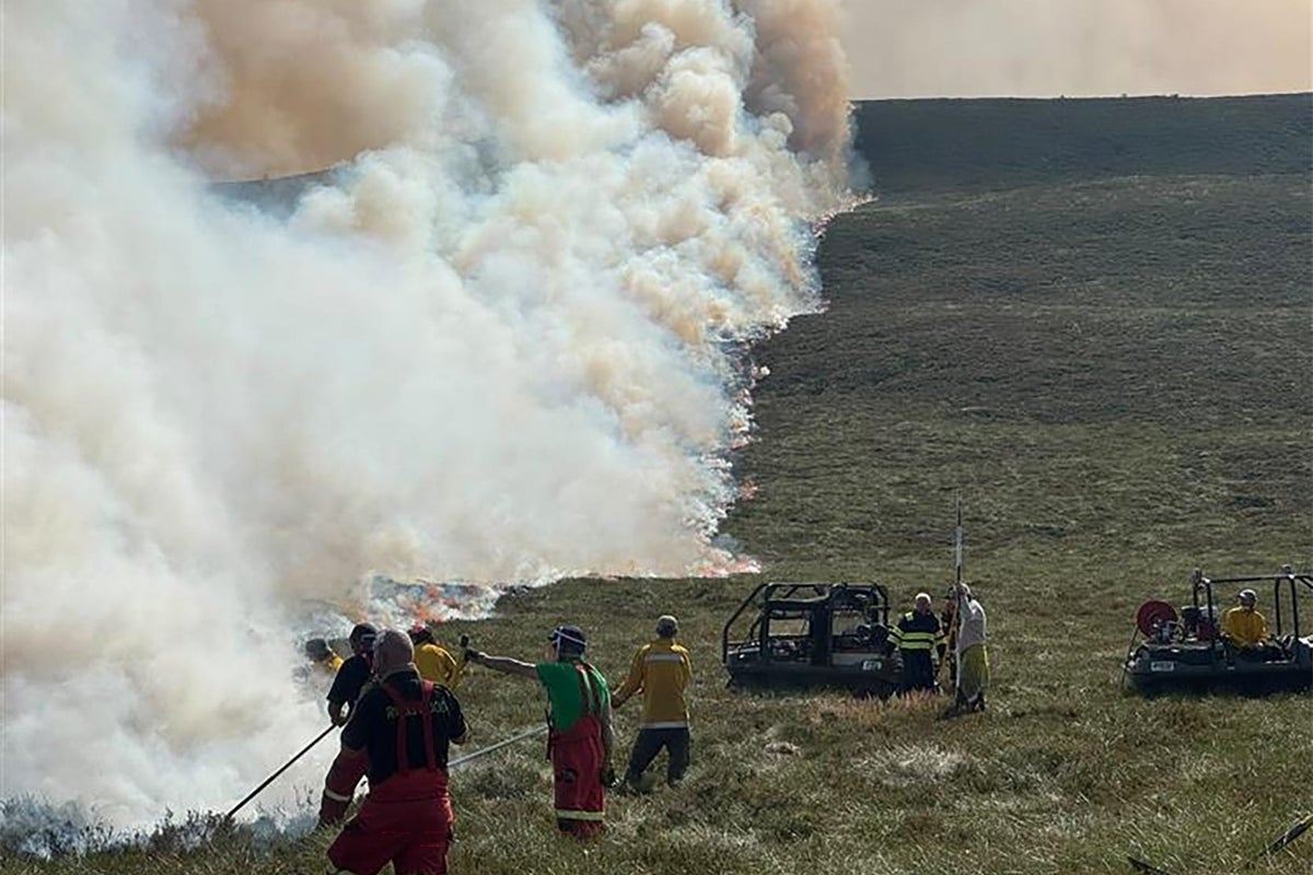 Cairngorms wildfire burns through 740 acres with campsites and resorts evacuated