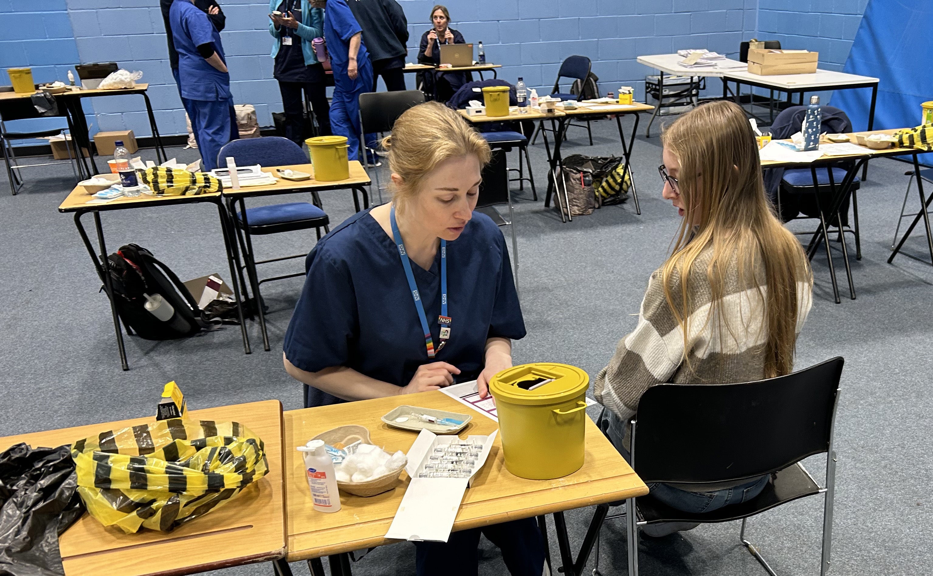 Vaccines and antibiotics were offered to students amid the Kent meningitis outbreak earlier this year (Stanley Murphy-Johns/PA) (PA Wire)