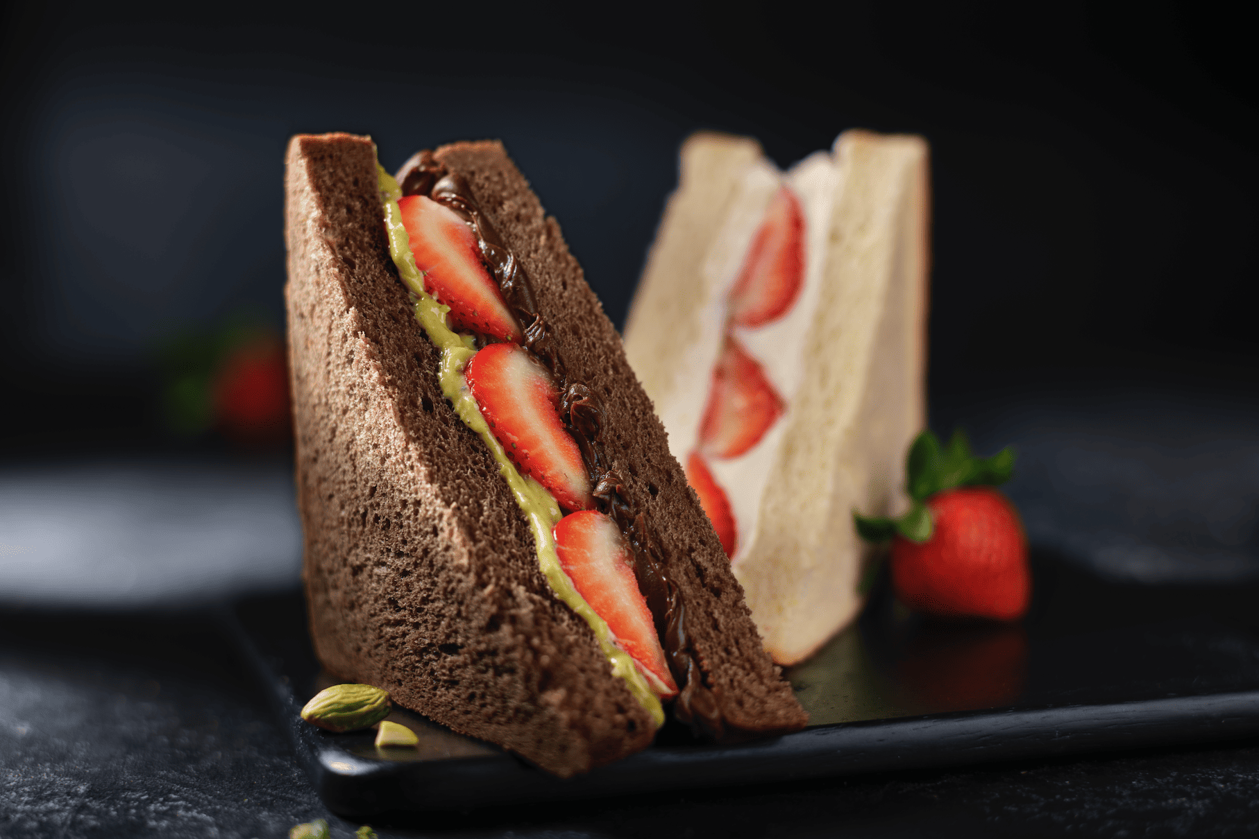 Sweet thing: the M&S strawberries-and-cream sandwich sold 1 million units in five weeks last year (M&S)