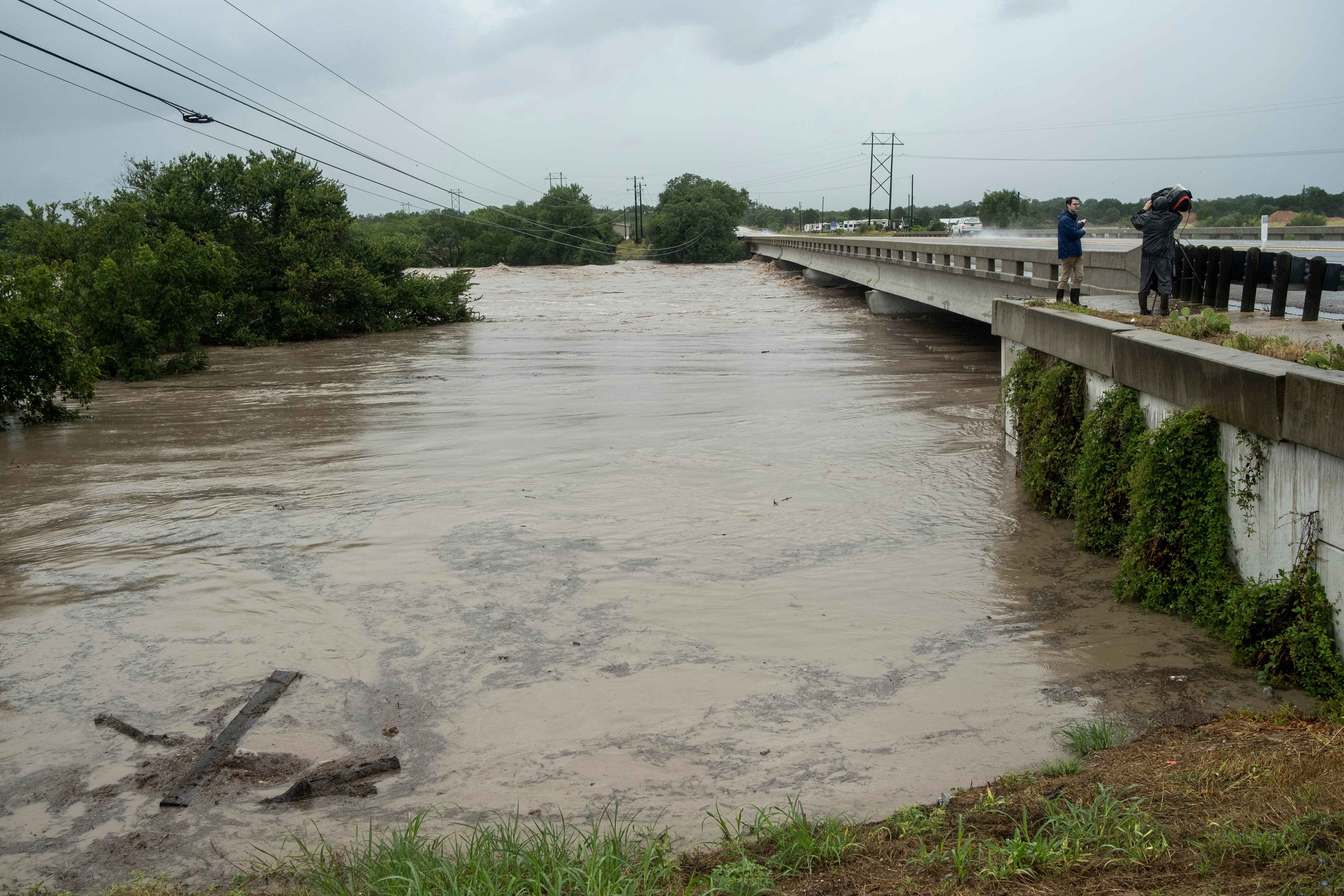 A gauge less than 10 miles from Kerrville indicated the river had risen 32 feet in a mere four hours