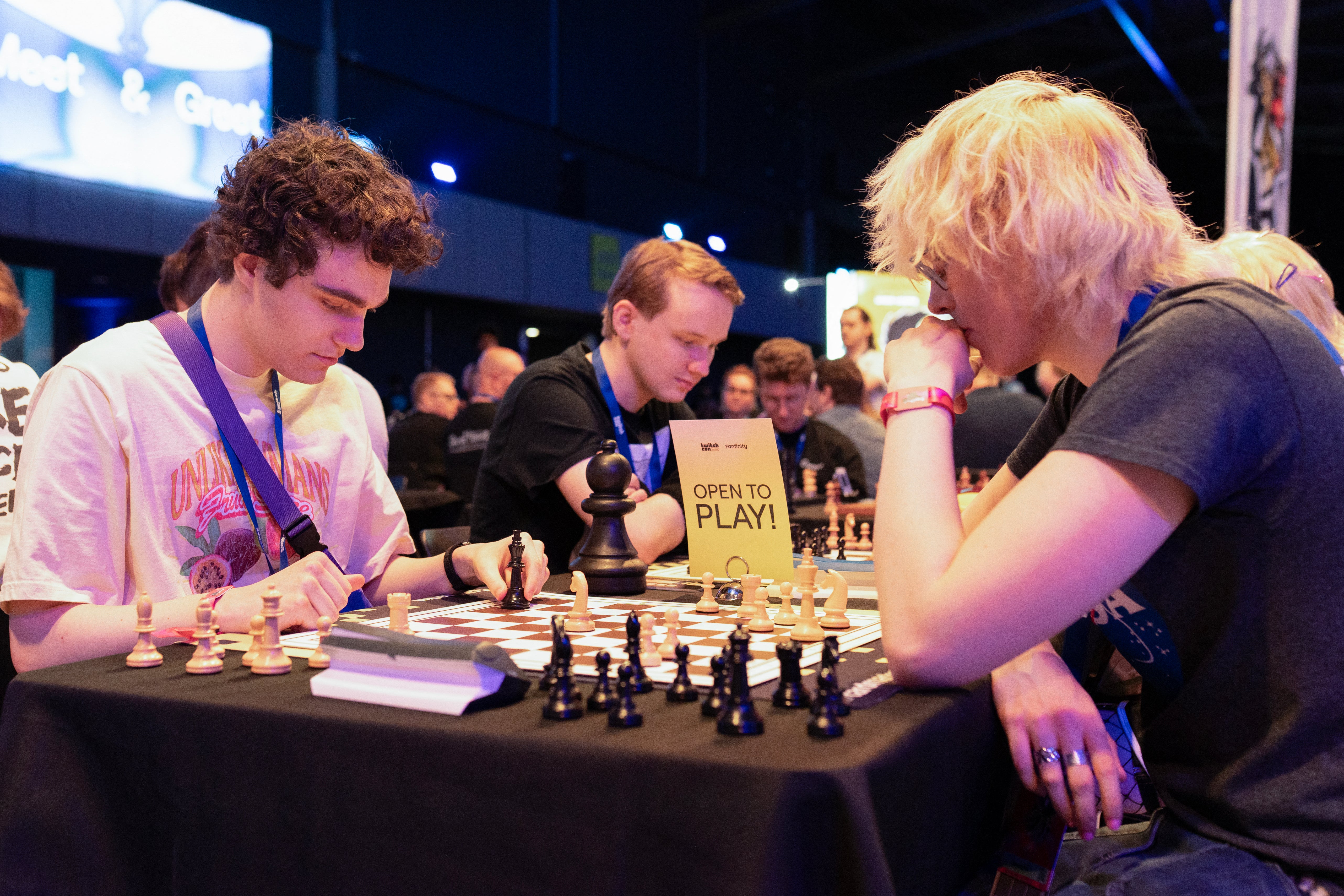 The popularity of online chess has meant there has been an increase of people playing chess face-to-face. (AFP/Getty)