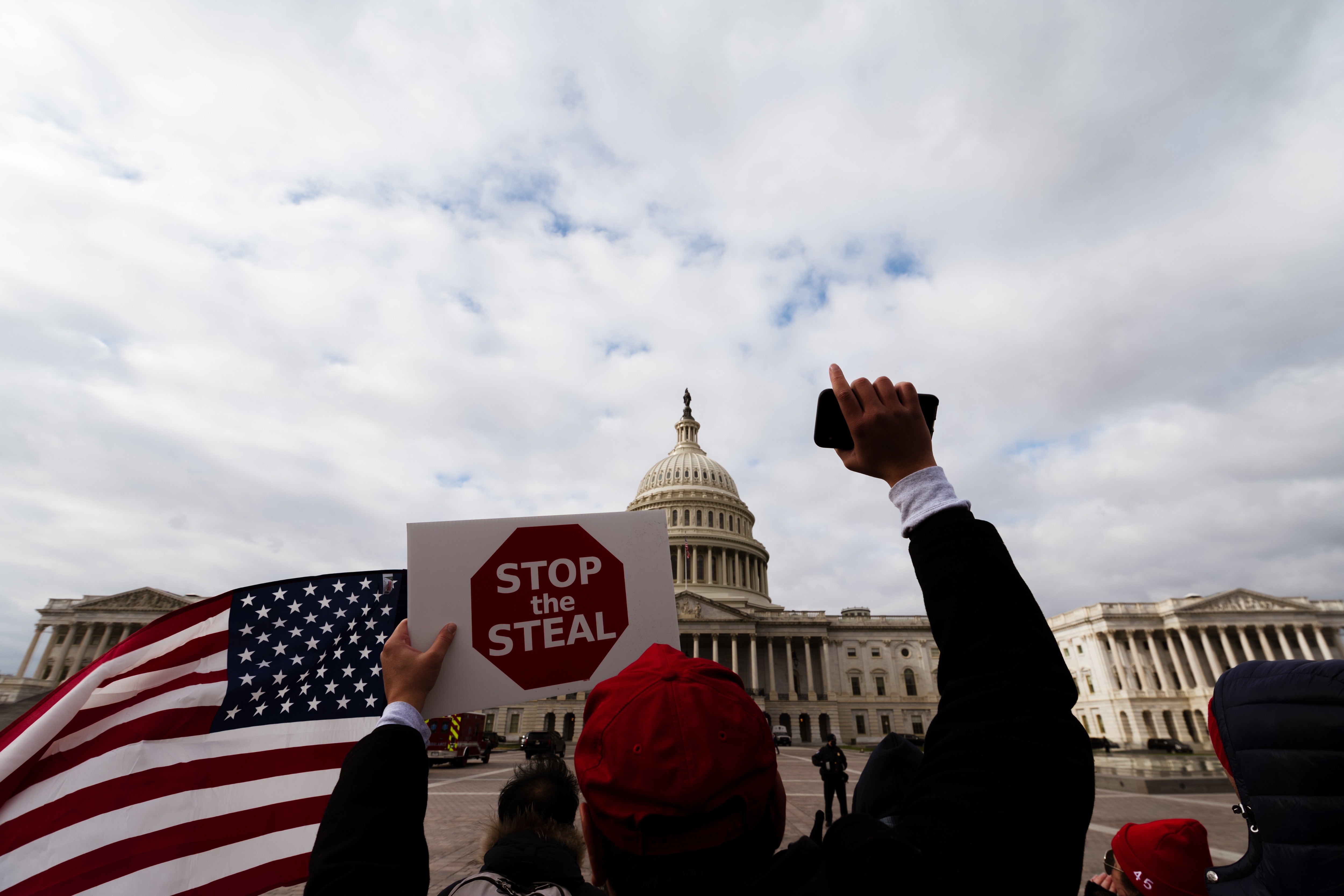 TV networks worry they could be doing their viewers a disservice by airing a speech that may have falsehoods about the 2020 election