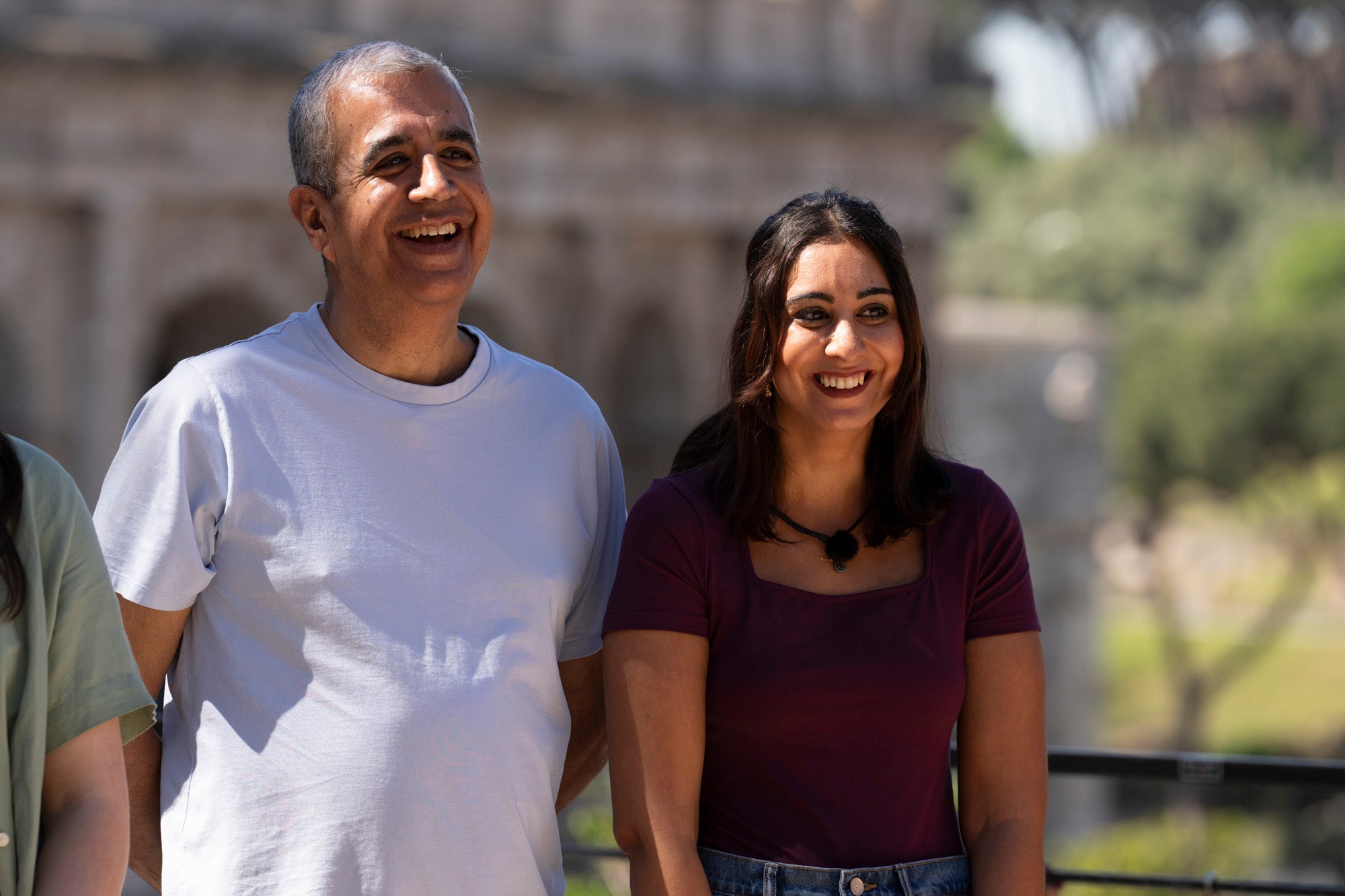 Relative success: Father-daughter duo Ashwin and Nikita previously appeared on ‘The Family Chase’ (ITV)