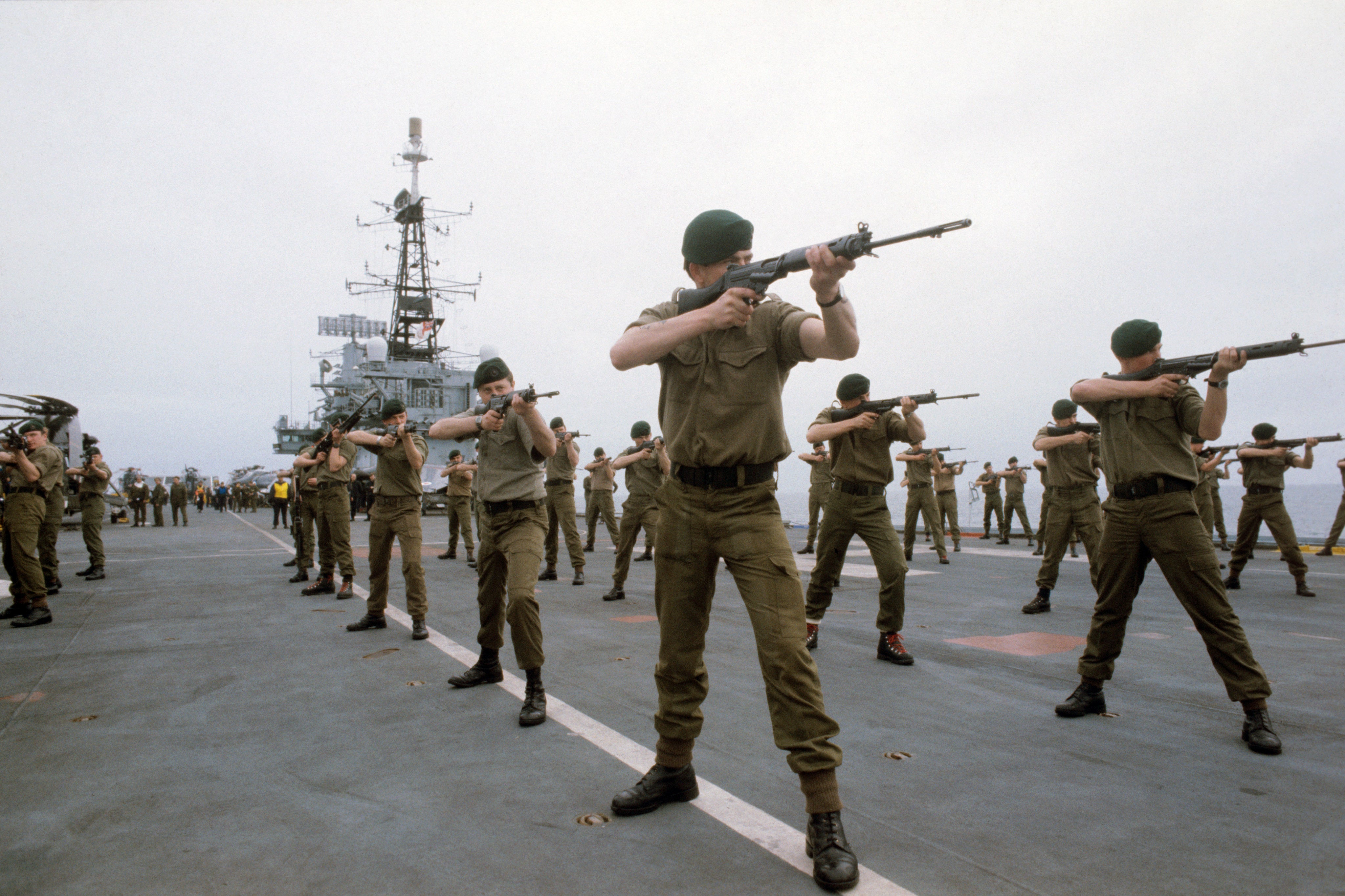 A war between Argentina and the UK erupted during the 1980s over the islands